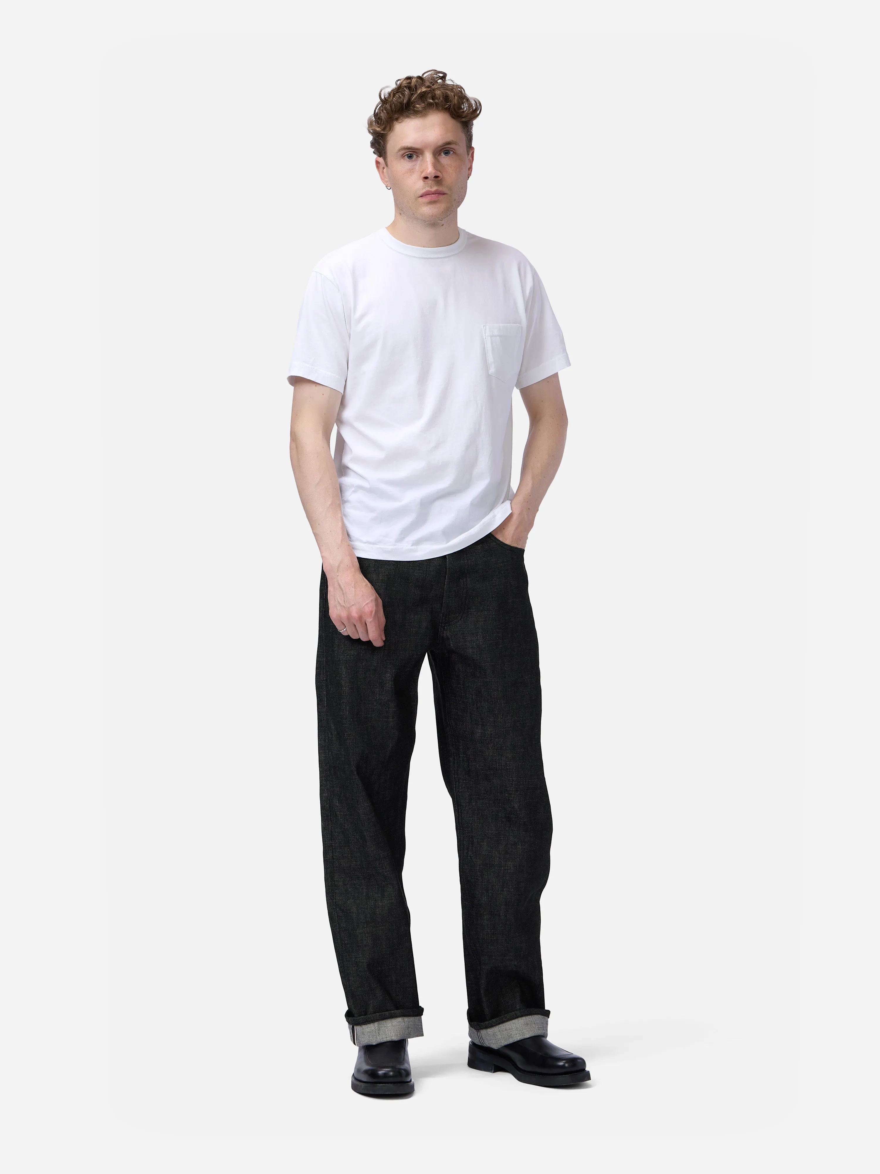 RS-203x ~ Relaxed Straight ~ Black Selvedge sold by 3sixteen product image thumbnail 3