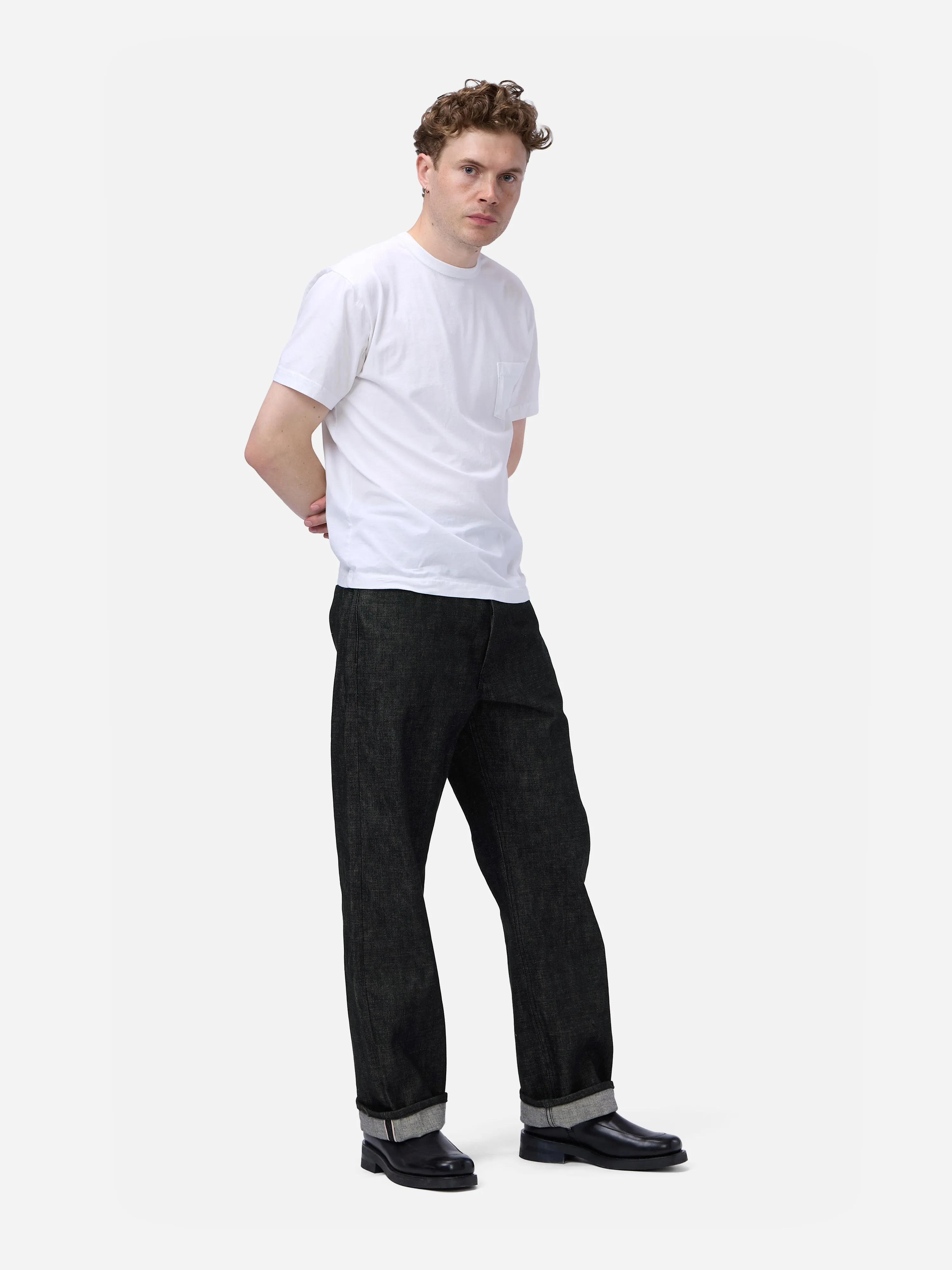 RS-203x ~ Relaxed Straight ~ Black Selvedge sold by 3sixteen product image thumbnail 4