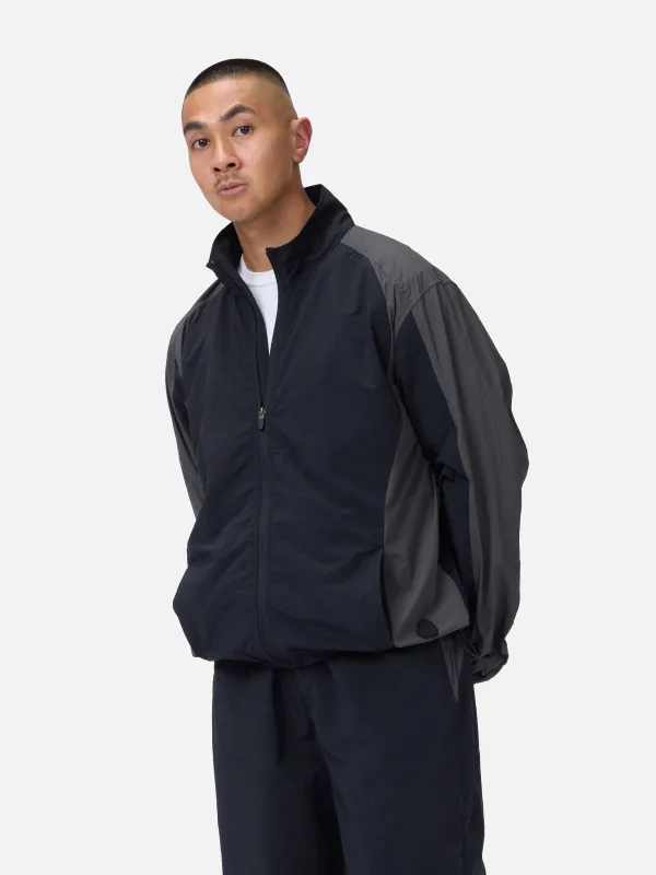 Track Jacket ~ Black/Grey made by 3sixteen