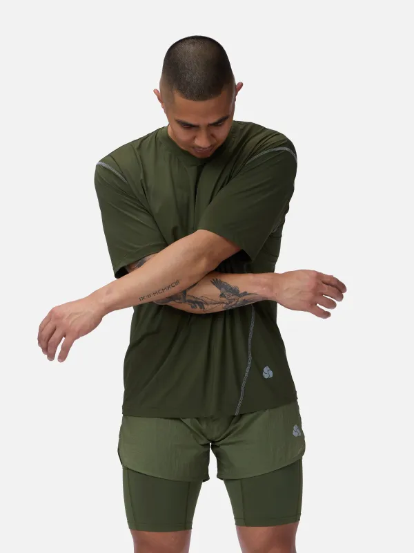 Pace Tee ~ Green made by 3sixteen