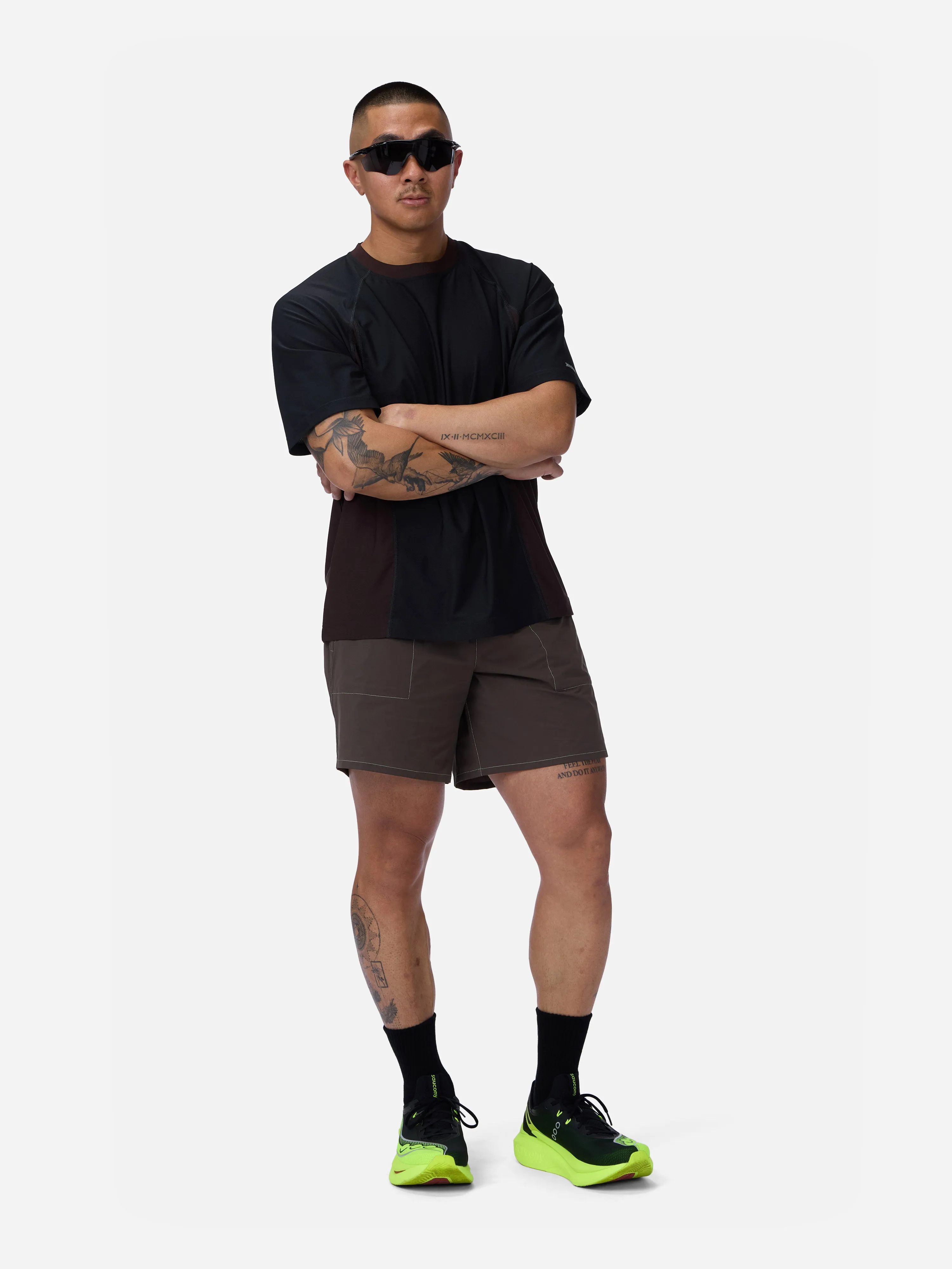 Training Short ~ Umber Reflective sold by 3sixteen product image thumbnail 3
