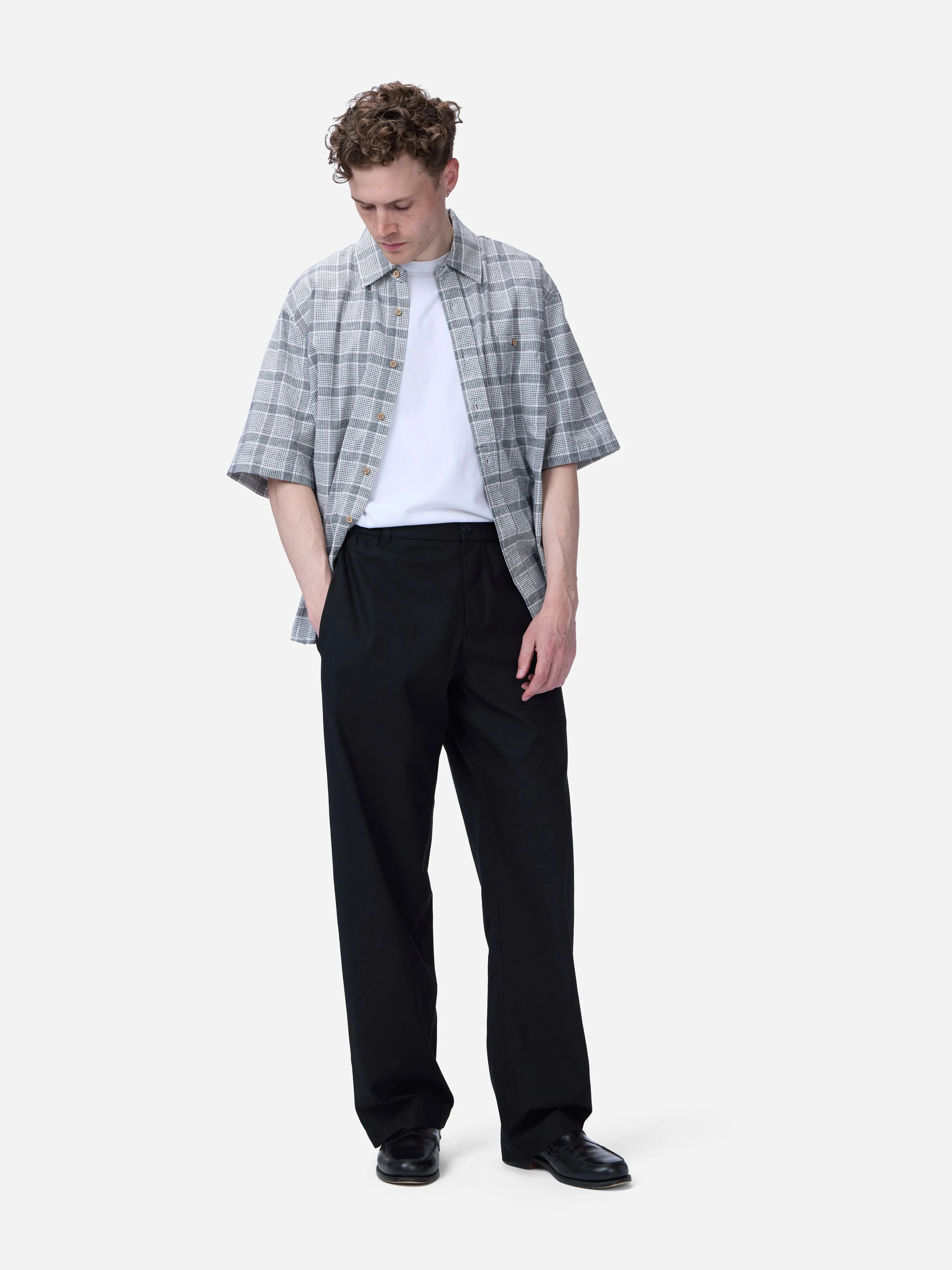 Harvest Pant ~ Black Cotton Gabardine sold by 3sixteen product image thumbnail 2