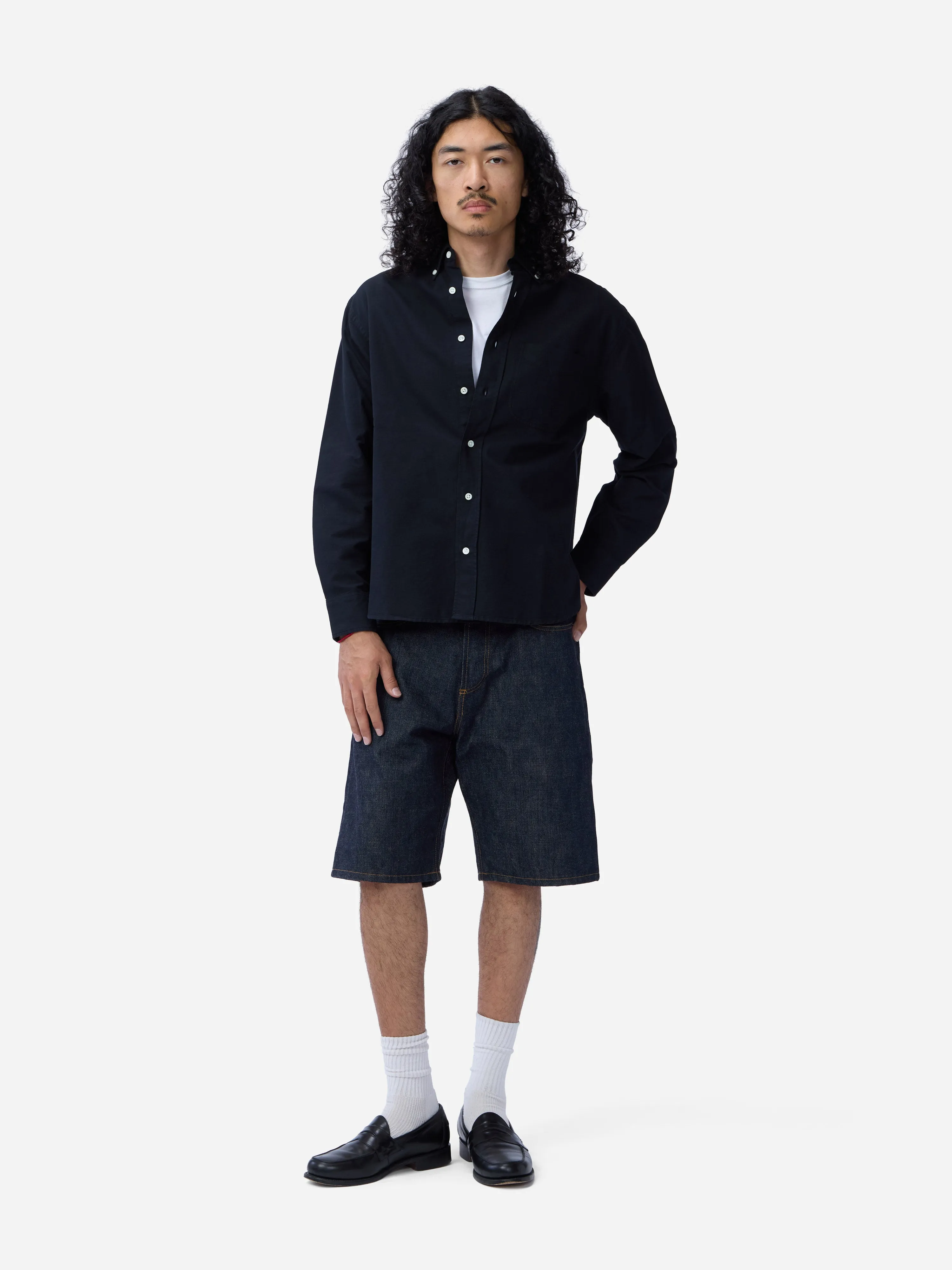 JS-103x ~ Jean Short - Indigo Selvedge sold by 3sixteen product image thumbnail 4