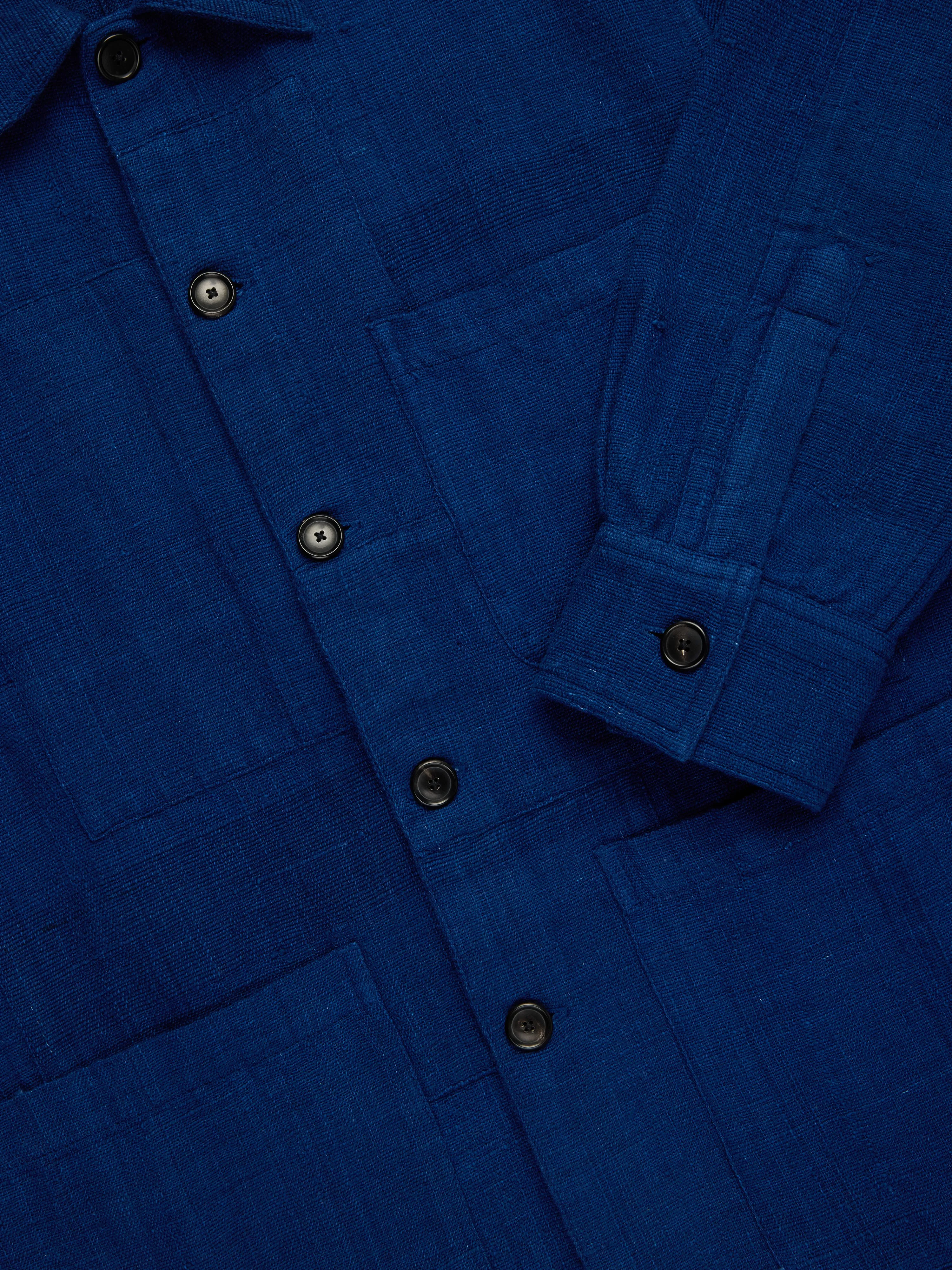 Shop Jacket ~ Indigo Patchwork Khadi sold by 3sixteen product image thumbnail 5