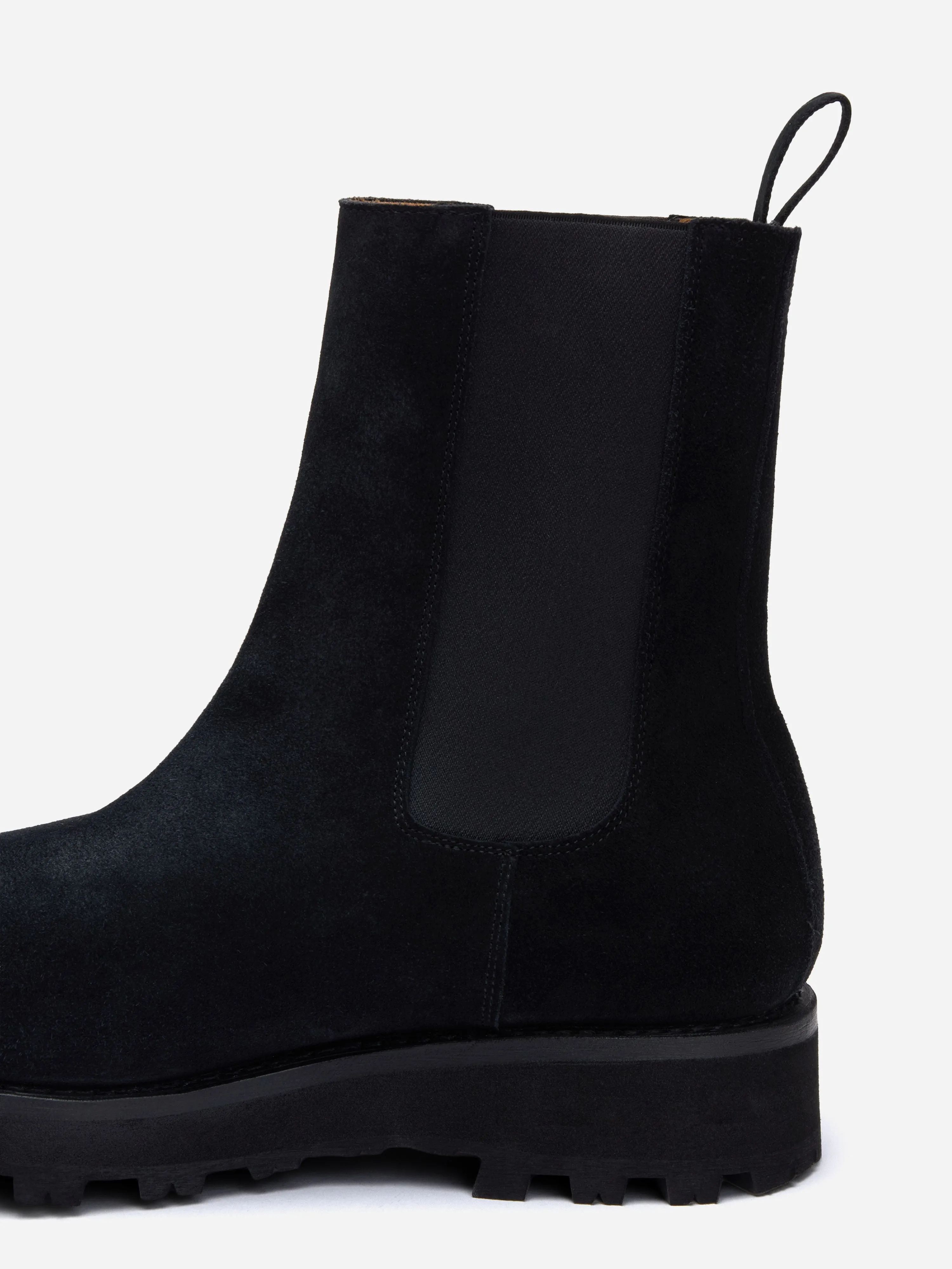 Lug Chelsea Boot ~ Black Suede sold by 3sixteen product image thumbnail 4