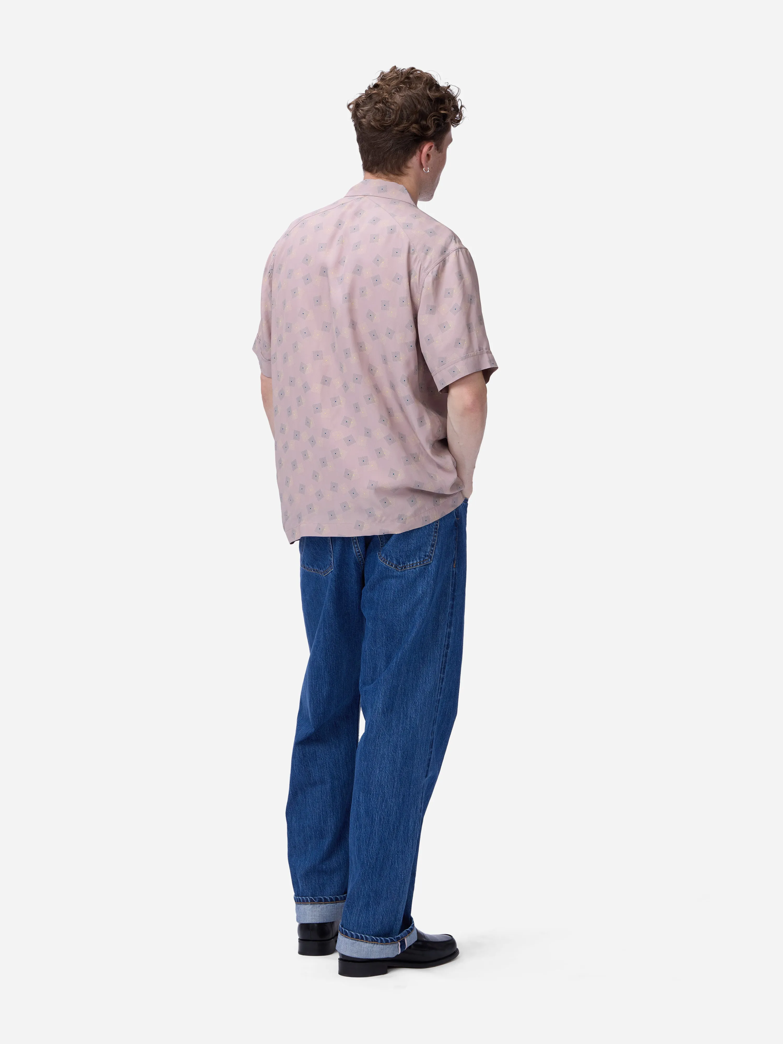 Vacation Shirt ~ Pink Rayon Cube sold by 3sixteen product image thumbnail 2