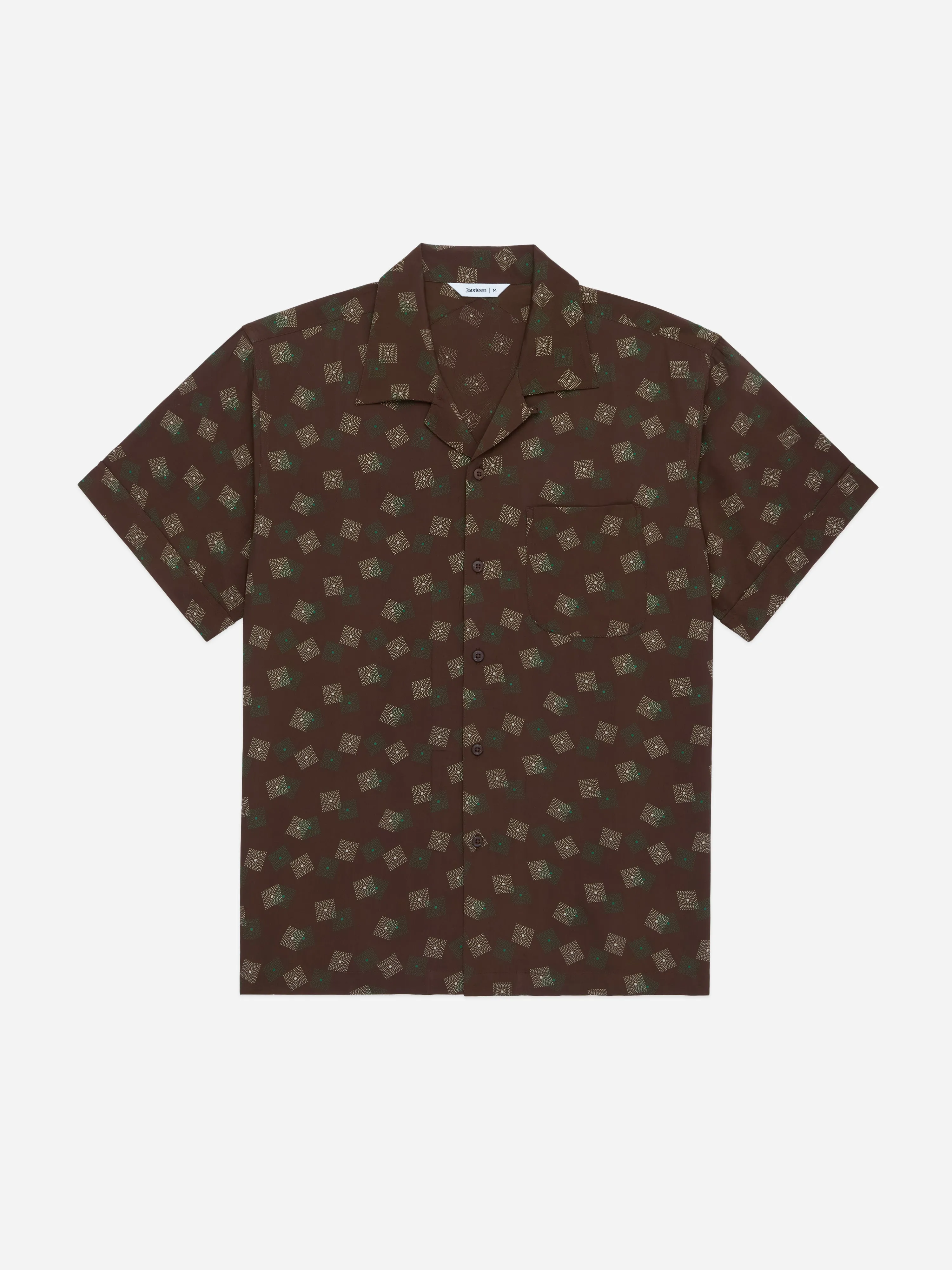 Vacation Shirt ~ Brown Rayon Cube sold by 3sixteen product image thumbnail 5