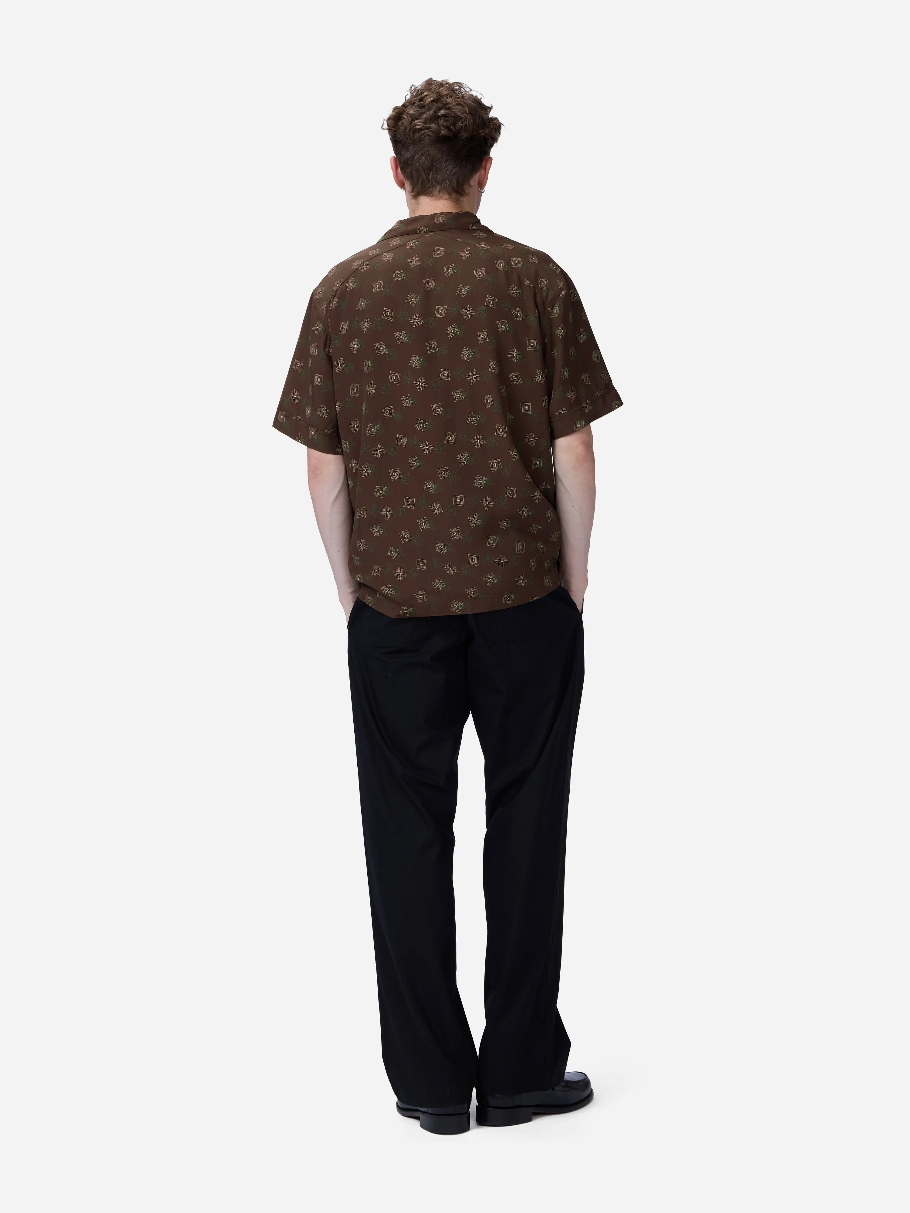 Vacation Shirt ~ Brown Rayon Cube sold by 3sixteen product image thumbnail 2