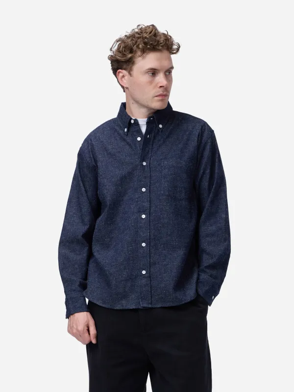 Denim BD Shirt ~ Snow Slub Denim made by 3sixteen