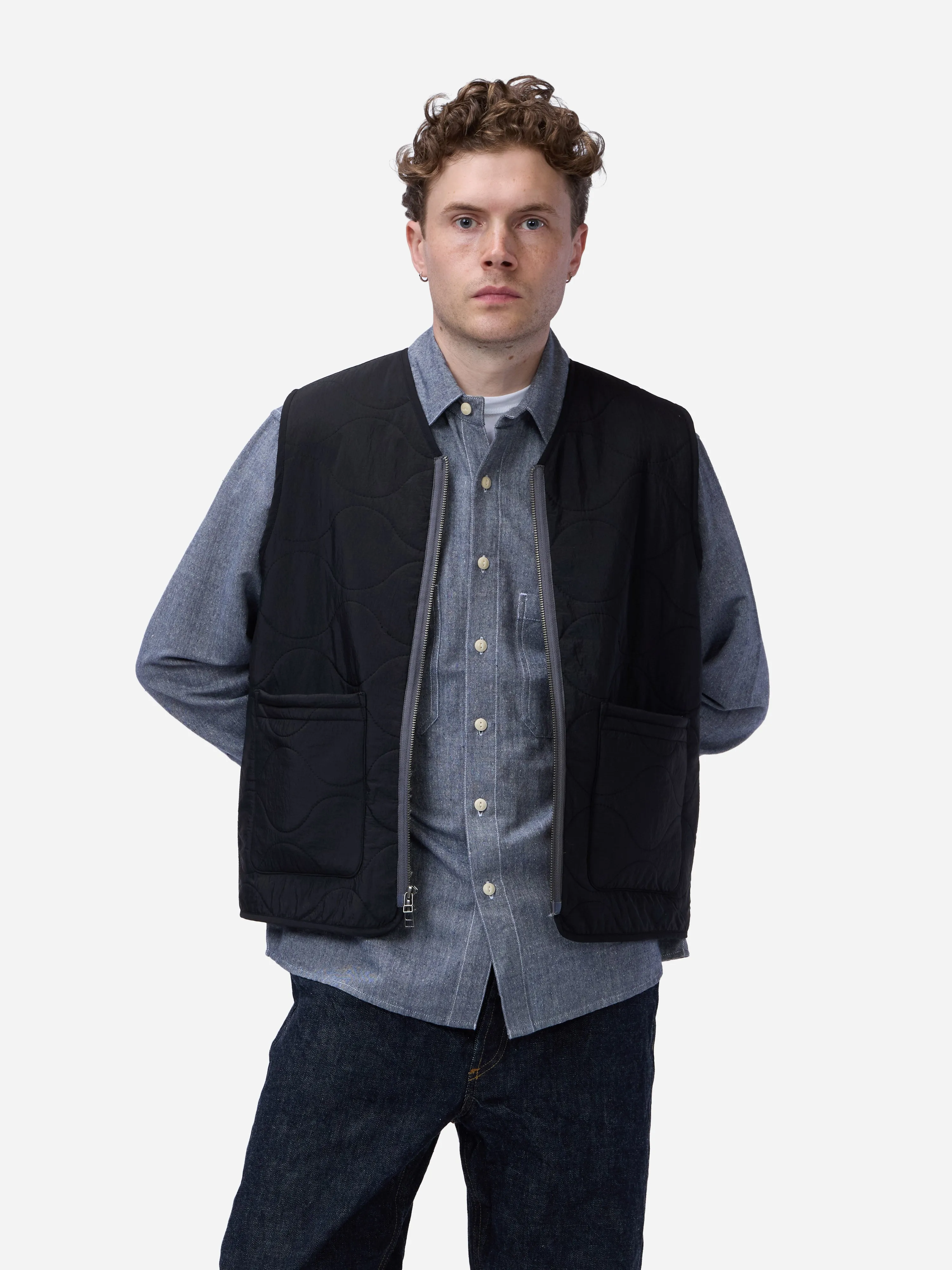 Zip Vest ~ Black Mil-Spec sold by 3sixteen