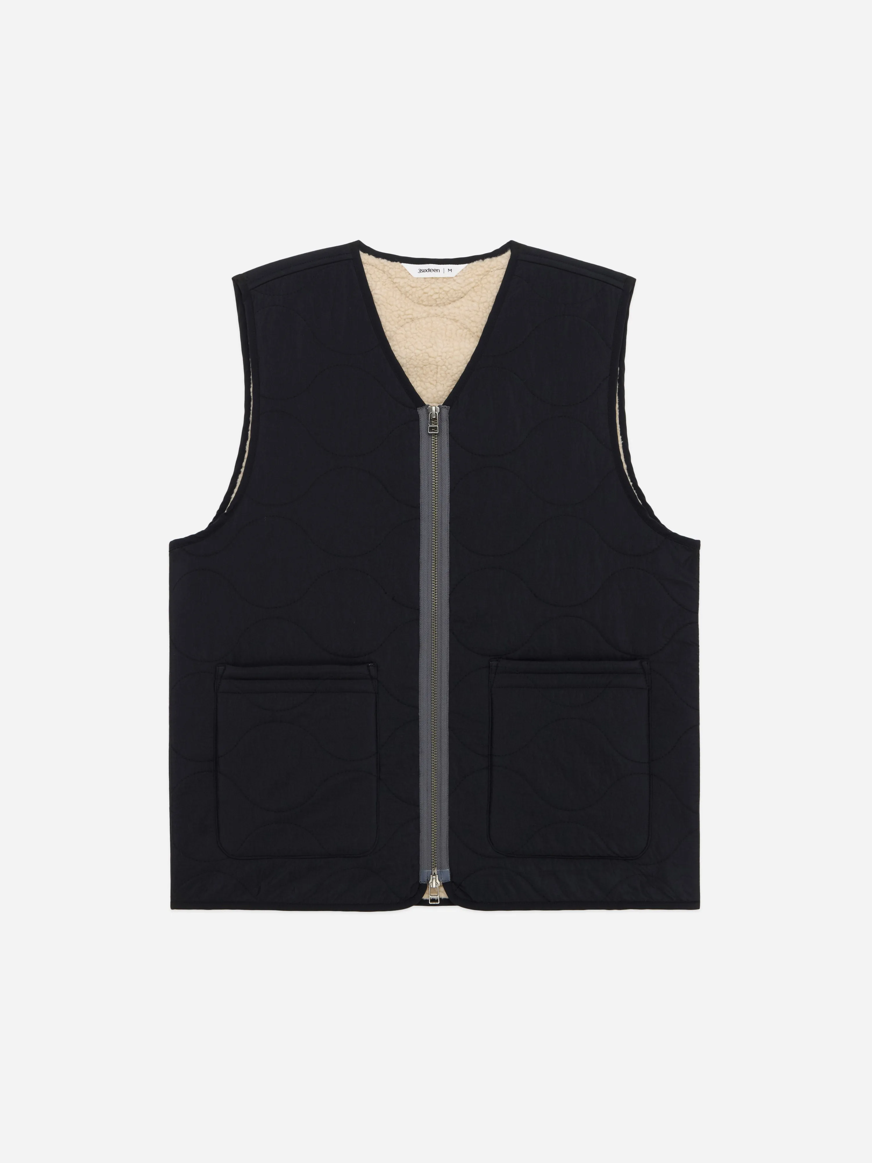 Zip Vest ~ Black Mil-Spec sold by 3sixteen product image thumbnail 4