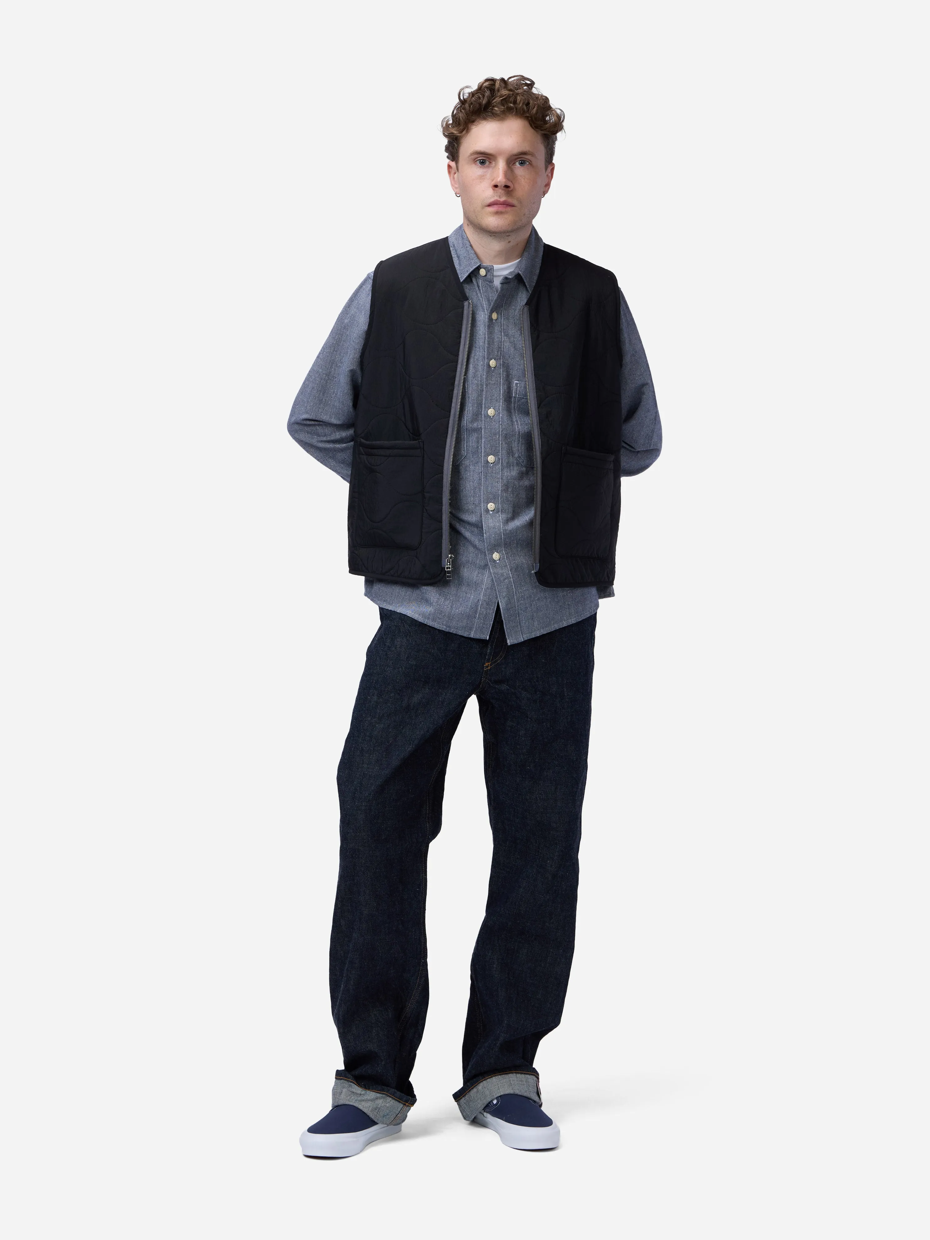Zip Vest ~ Black Mil-Spec sold by 3sixteen product image thumbnail 3
