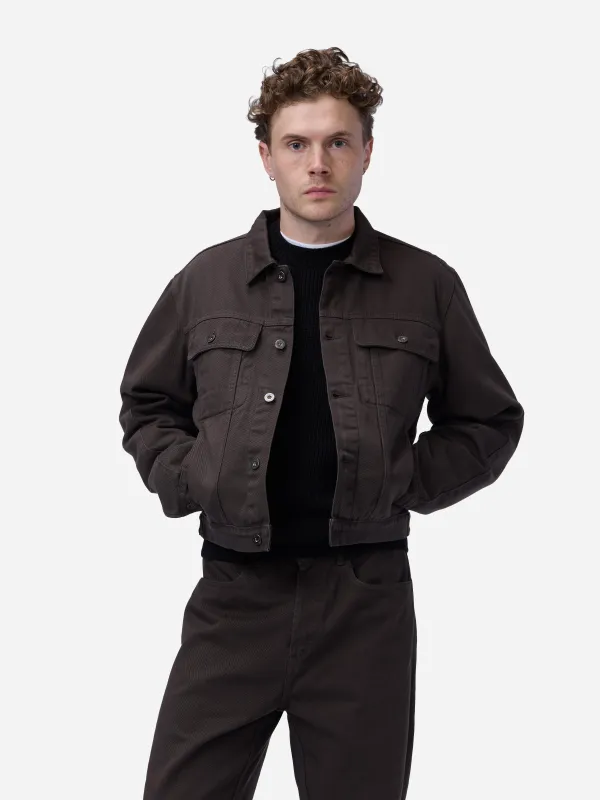 Trucker Jacket ~ Umber Twill made by 3sixteen