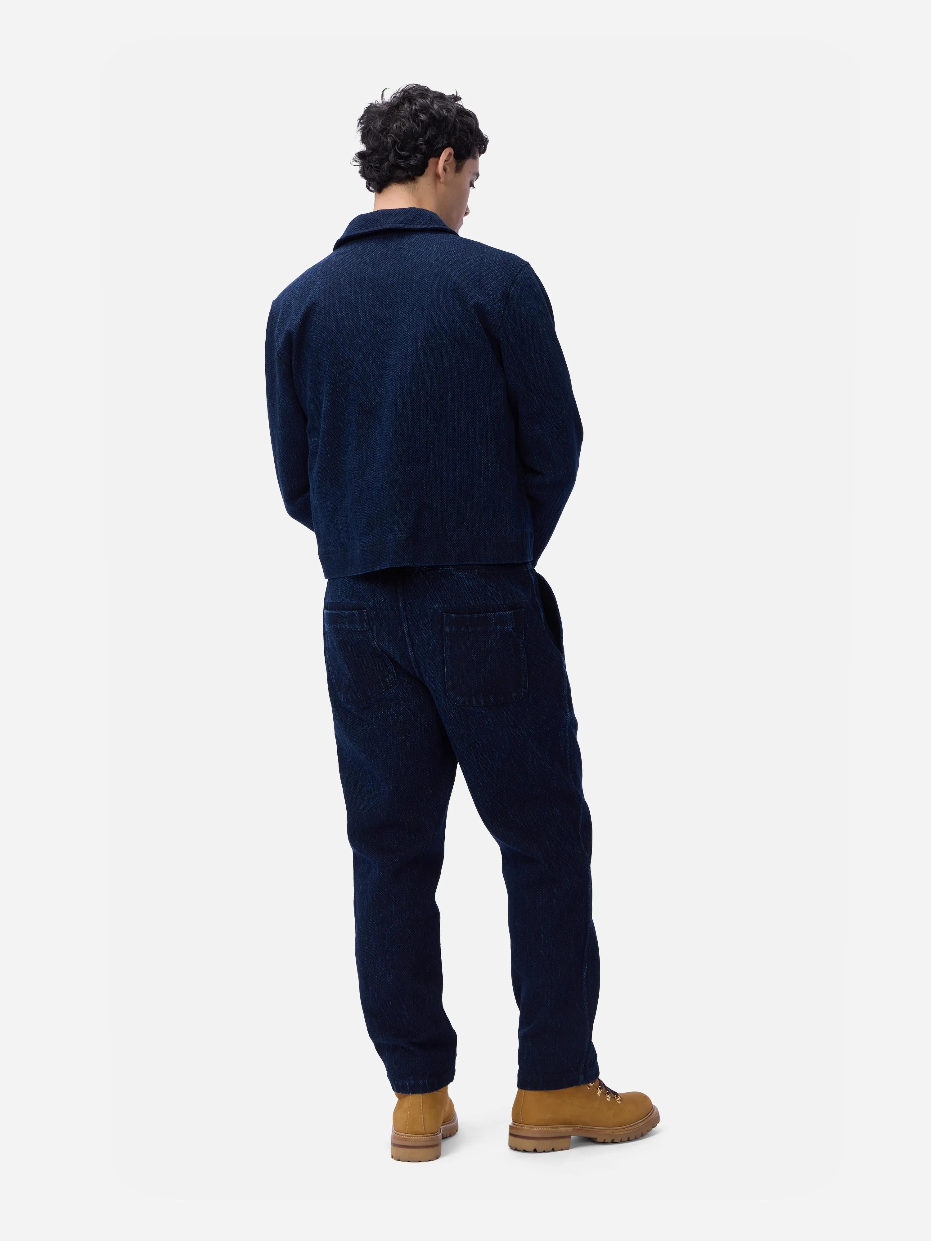 Club Jacket ~ Indigo Kendo Cloth sold by 3sixteen product image thumbnail 2
