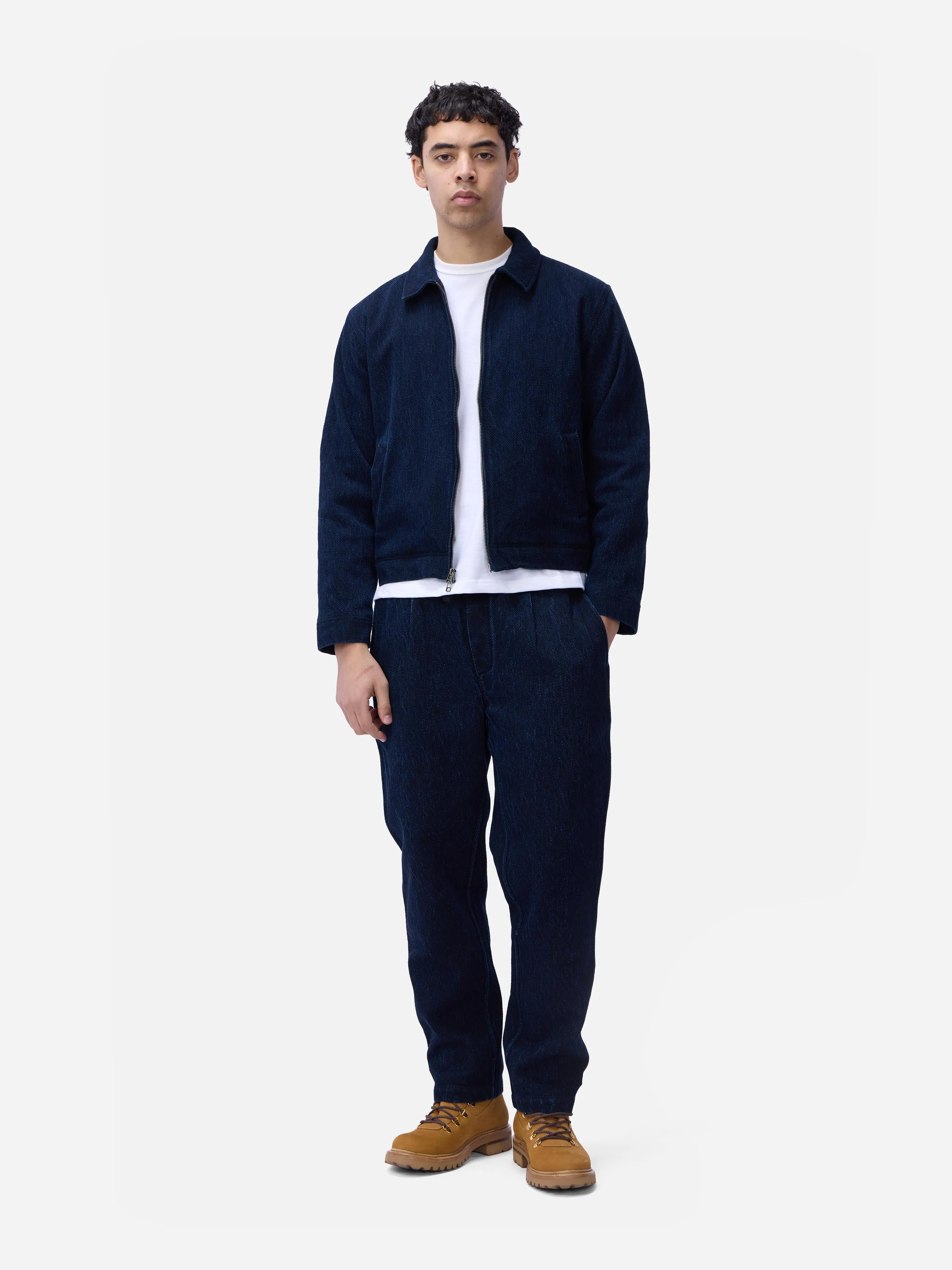 Club Jacket ~ Indigo Kendo Cloth sold by 3sixteen product image thumbnail 3