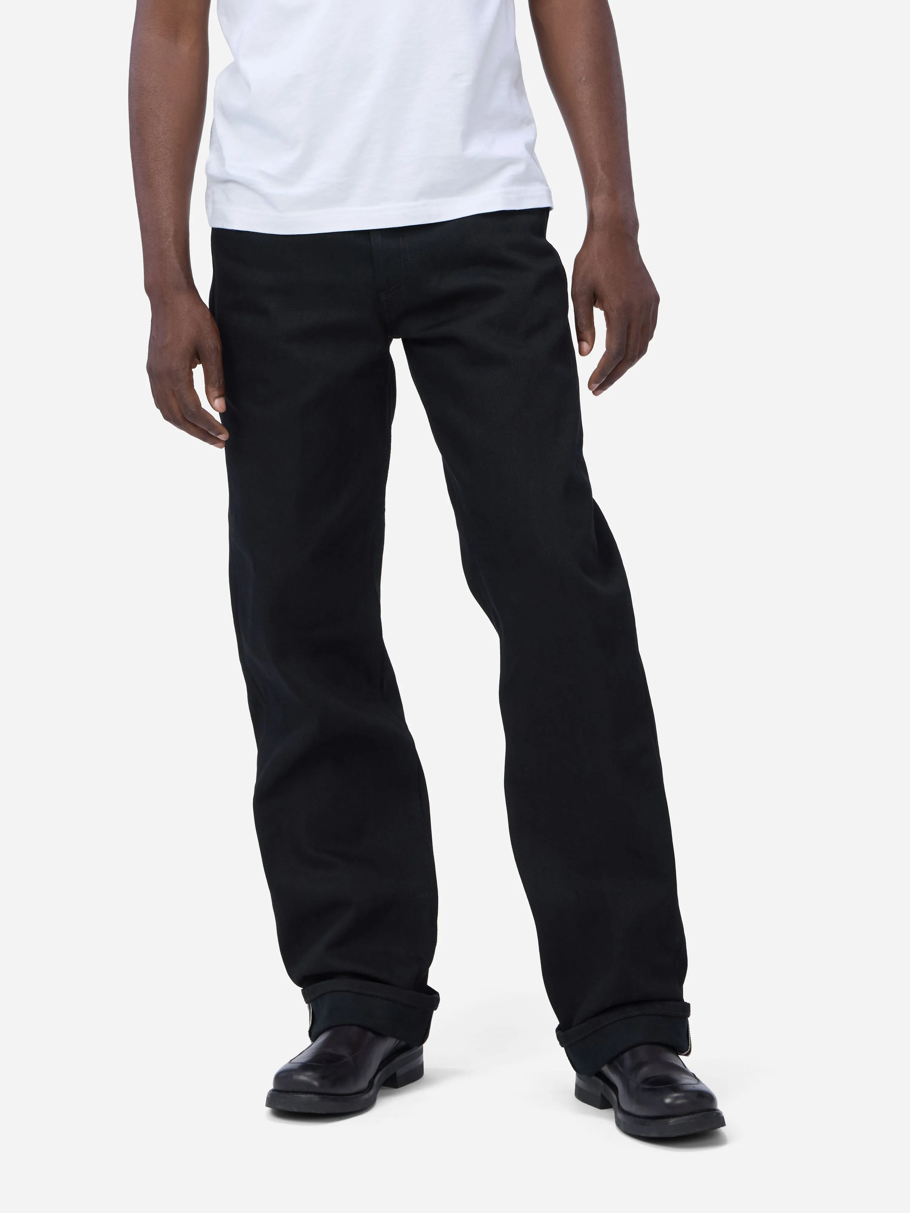RS-225x ~ Relaxed Straight ~ Double Black sold by 3sixteen
