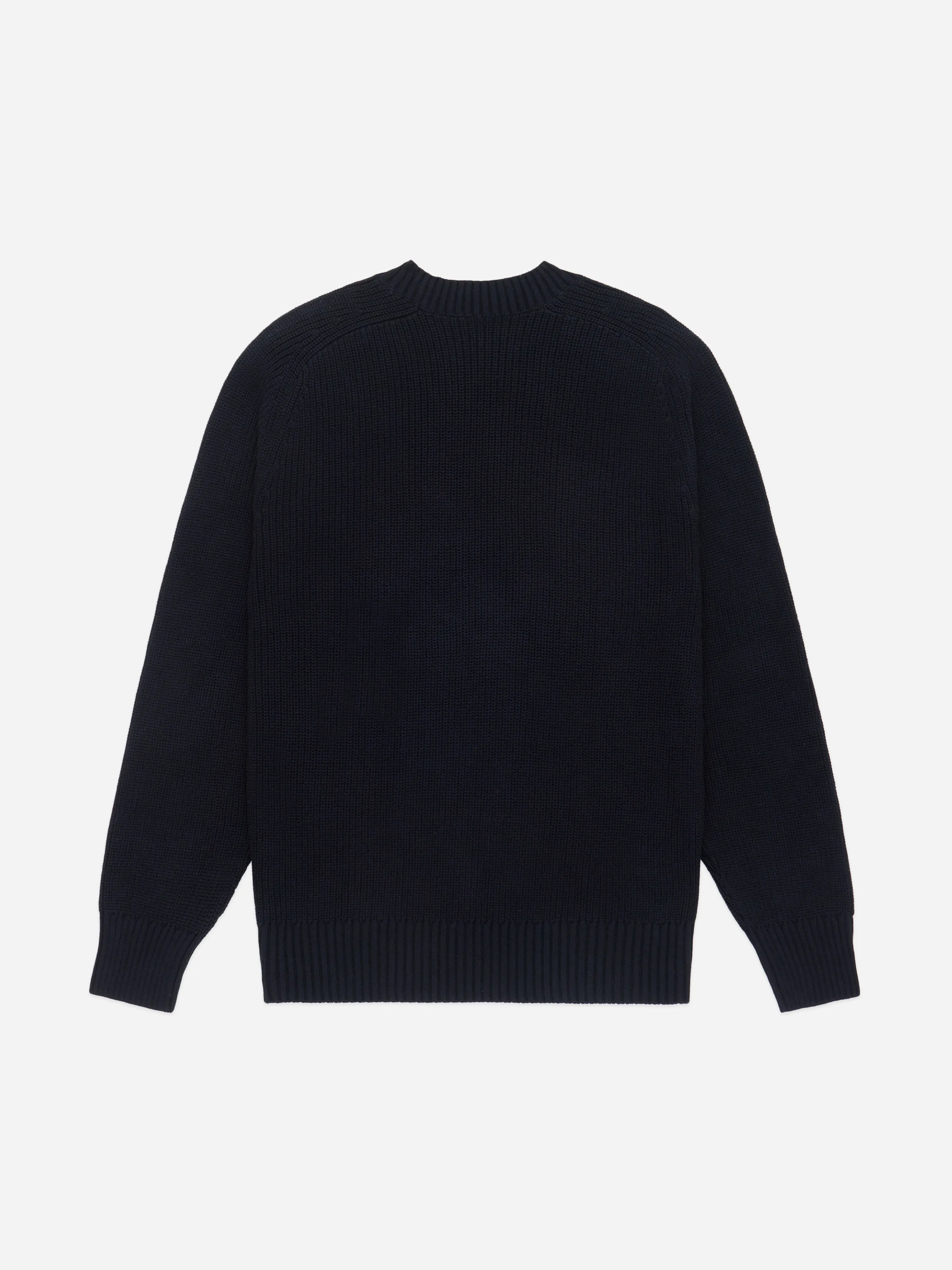 Cotton Crewneck Sweater ~ Black sold by 3sixteen product image thumbnail 5