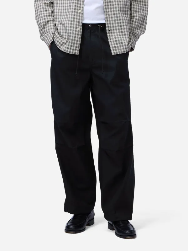 Trooper Pant ~ Black Fatigue Canvas made by 3sixteen