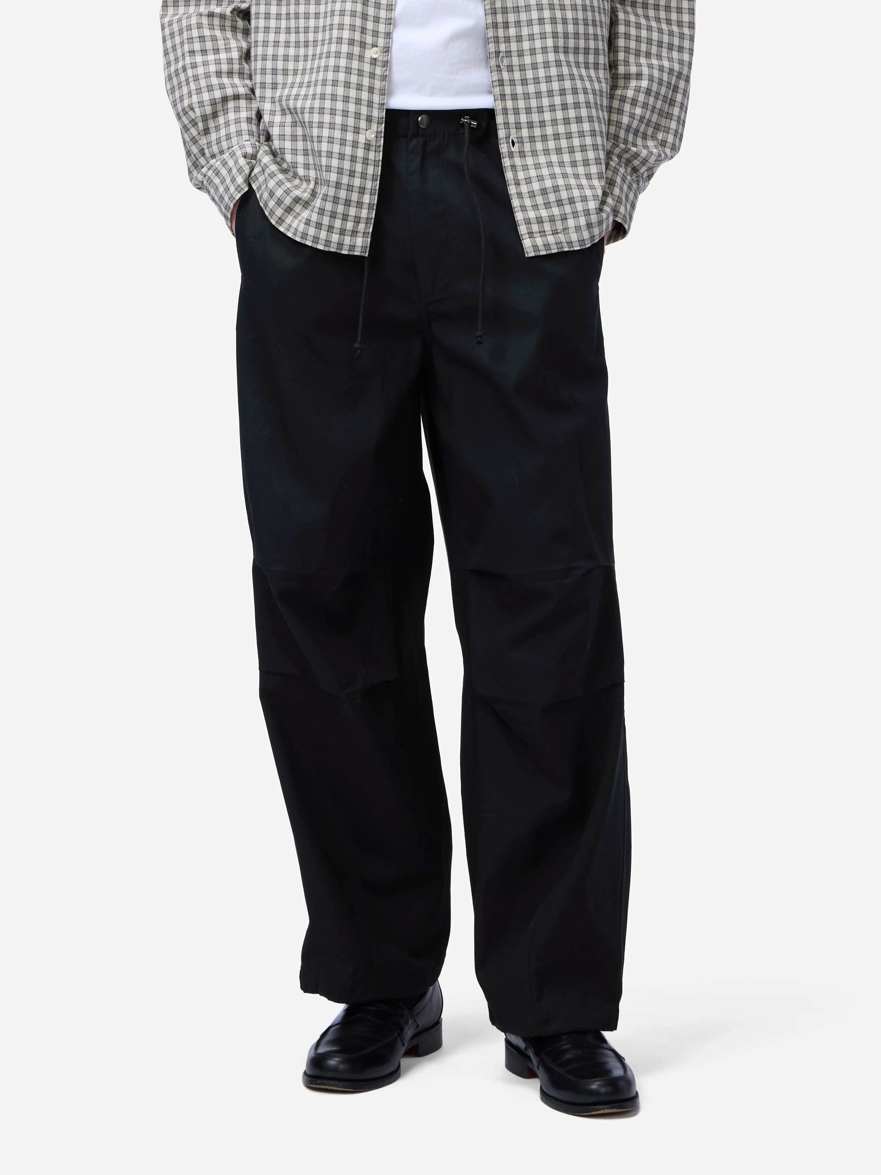 Trooper Pant ~ Black Fatigue Canvas sold by 3sixteen