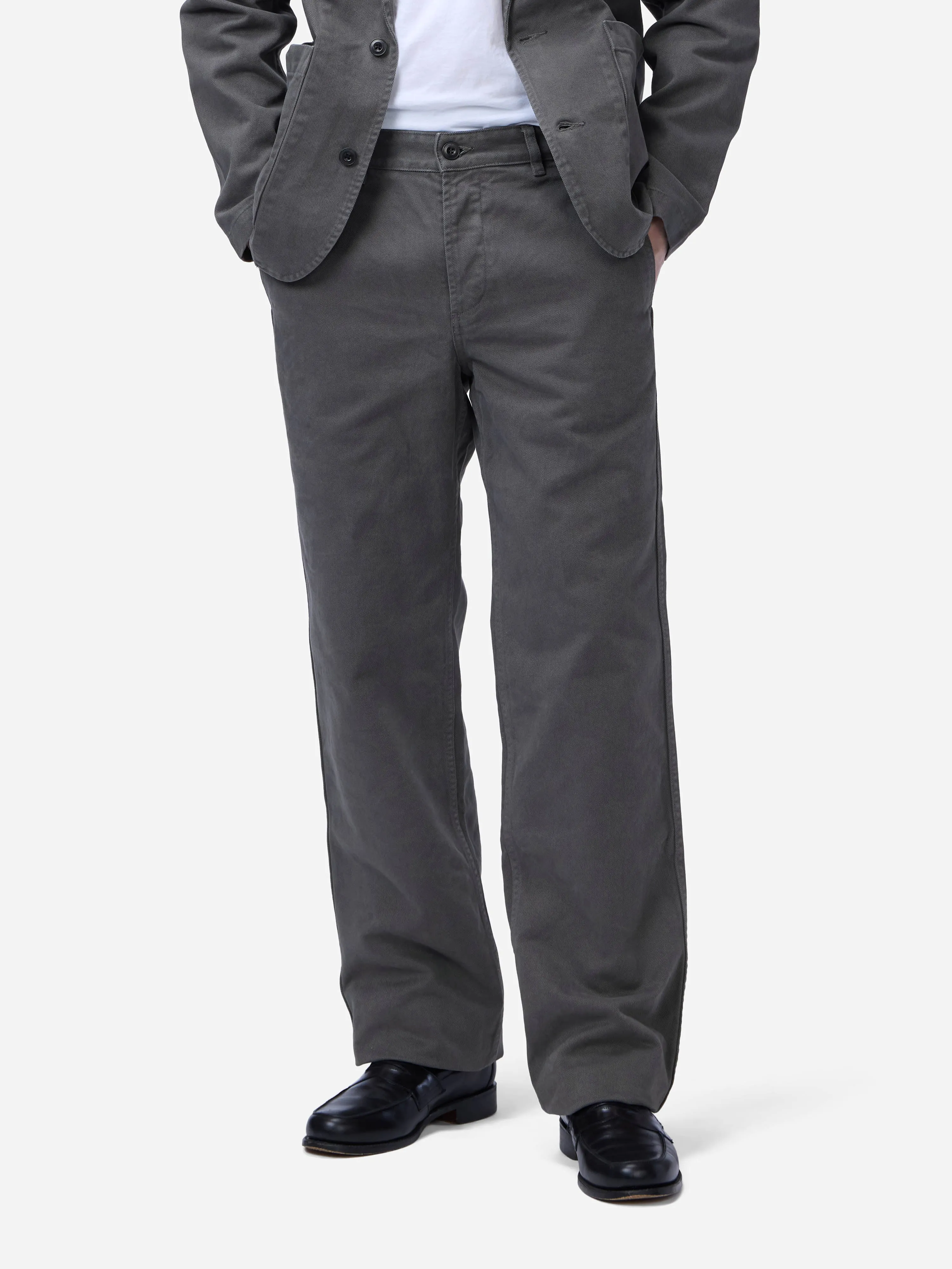 Work Pant ~ Graphite Twill sold by 3sixteen