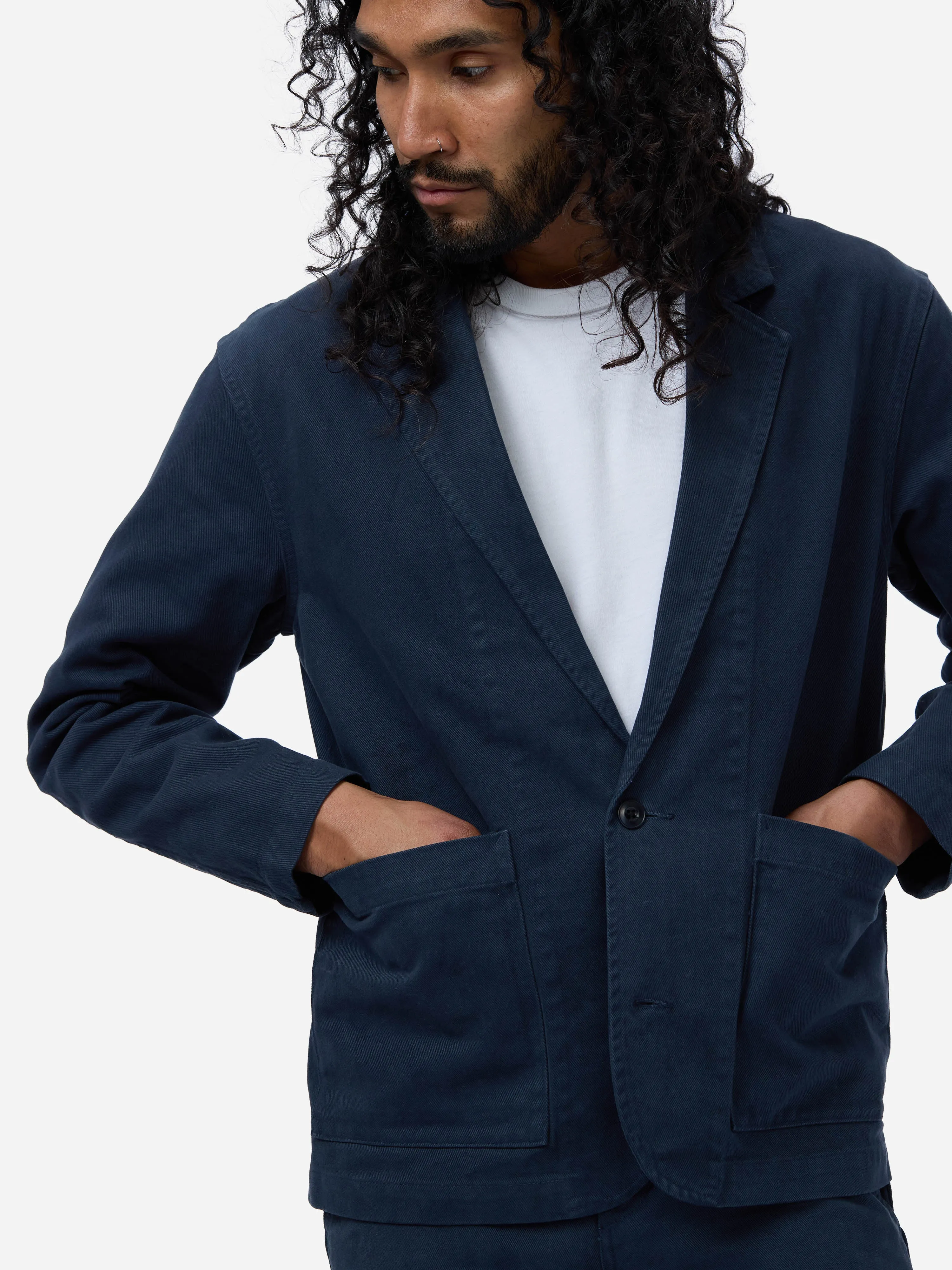 Work Blazer ~ Midnight Twill sold by 3sixteen product image thumbnail 4