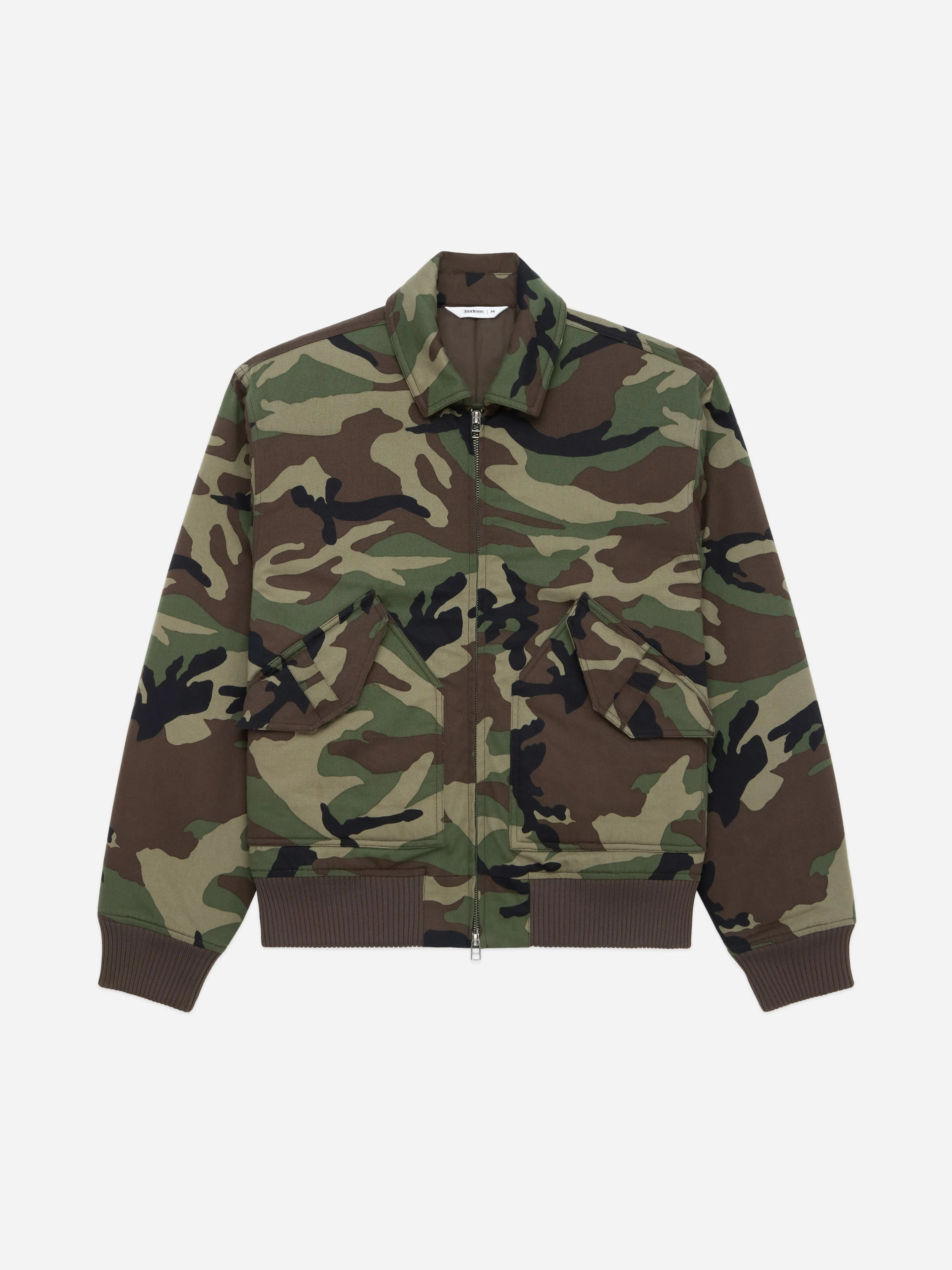 CWU Flight Jacket ~ Woodland Camo sold by 3sixteen product image thumbnail 5