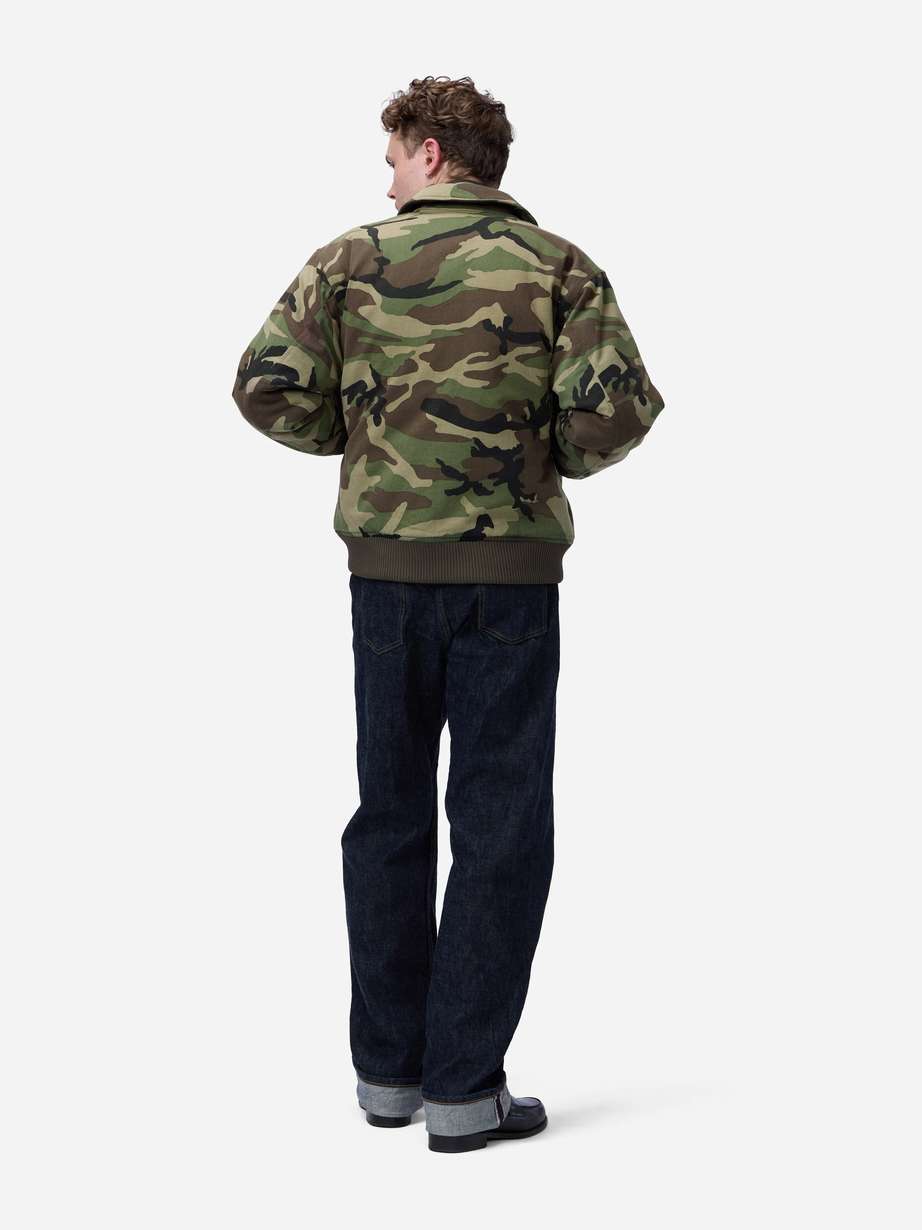 CWU Flight Jacket ~ Woodland Camo sold by 3sixteen product image thumbnail 2