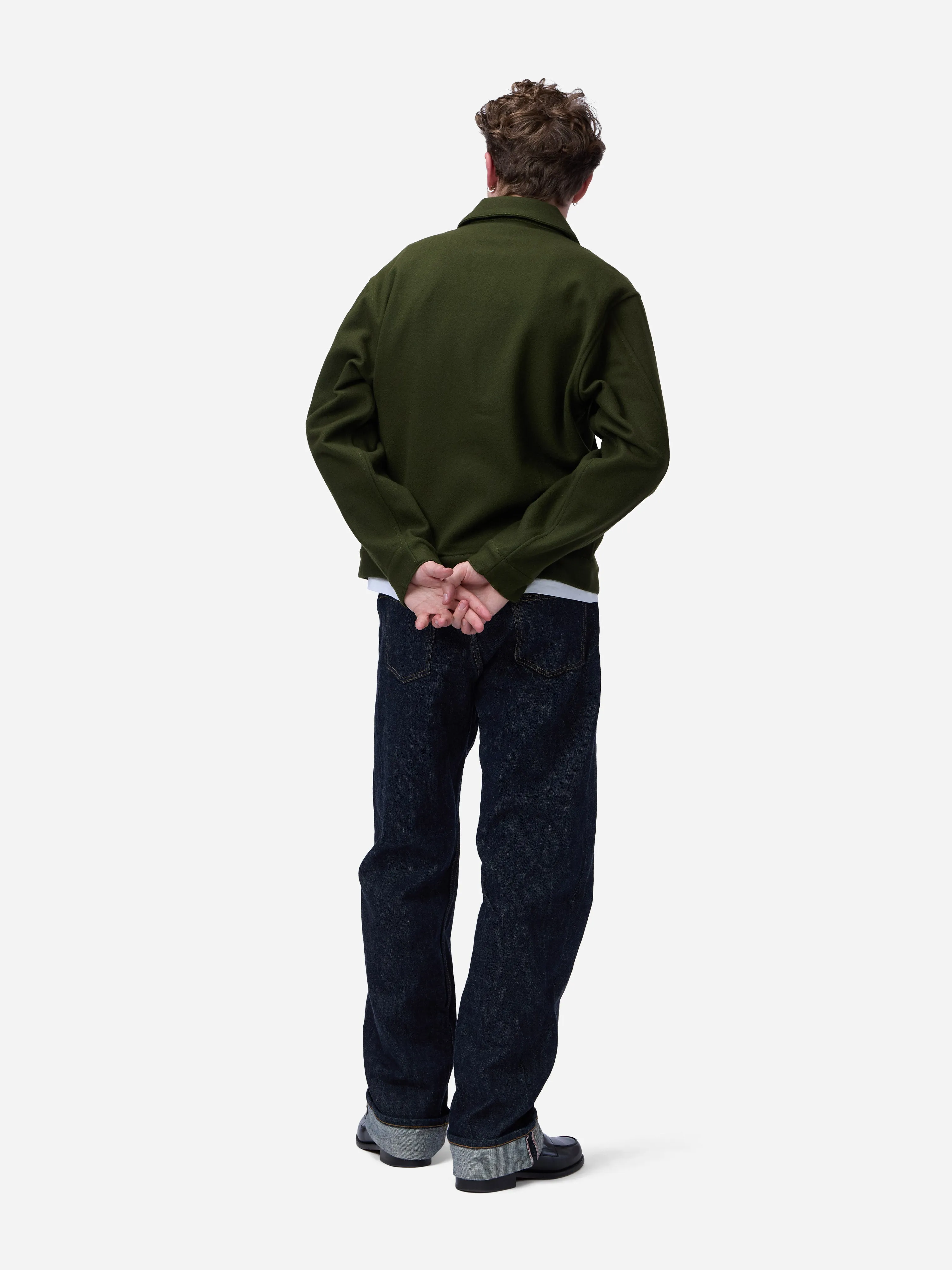 Cycling Jacket ~ Hunter Green sold by 3sixteen product image thumbnail 4
