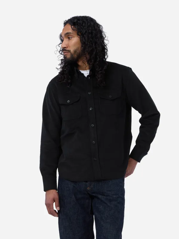 Studio Shirt ~ Black Corduroy made by 3sixteen