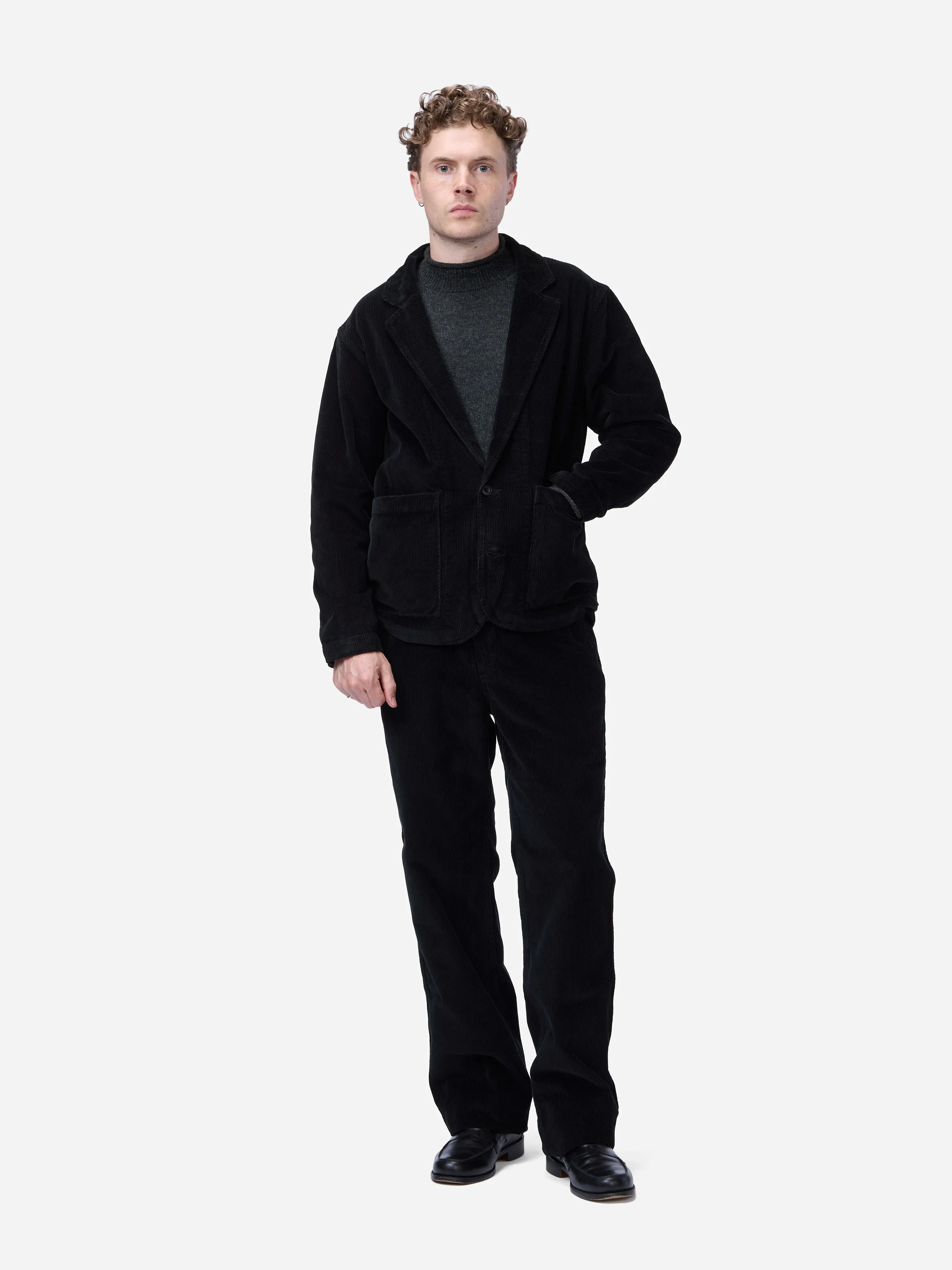 Work Blazer ~ Black Corduroy sold by 3sixteen product image thumbnail 3