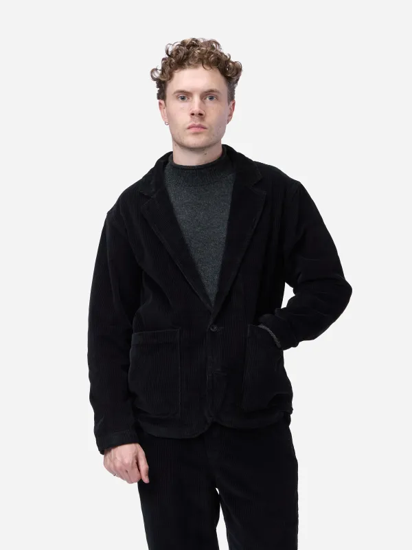 Work Blazer ~ Black Corduroy made by 3sixteen
