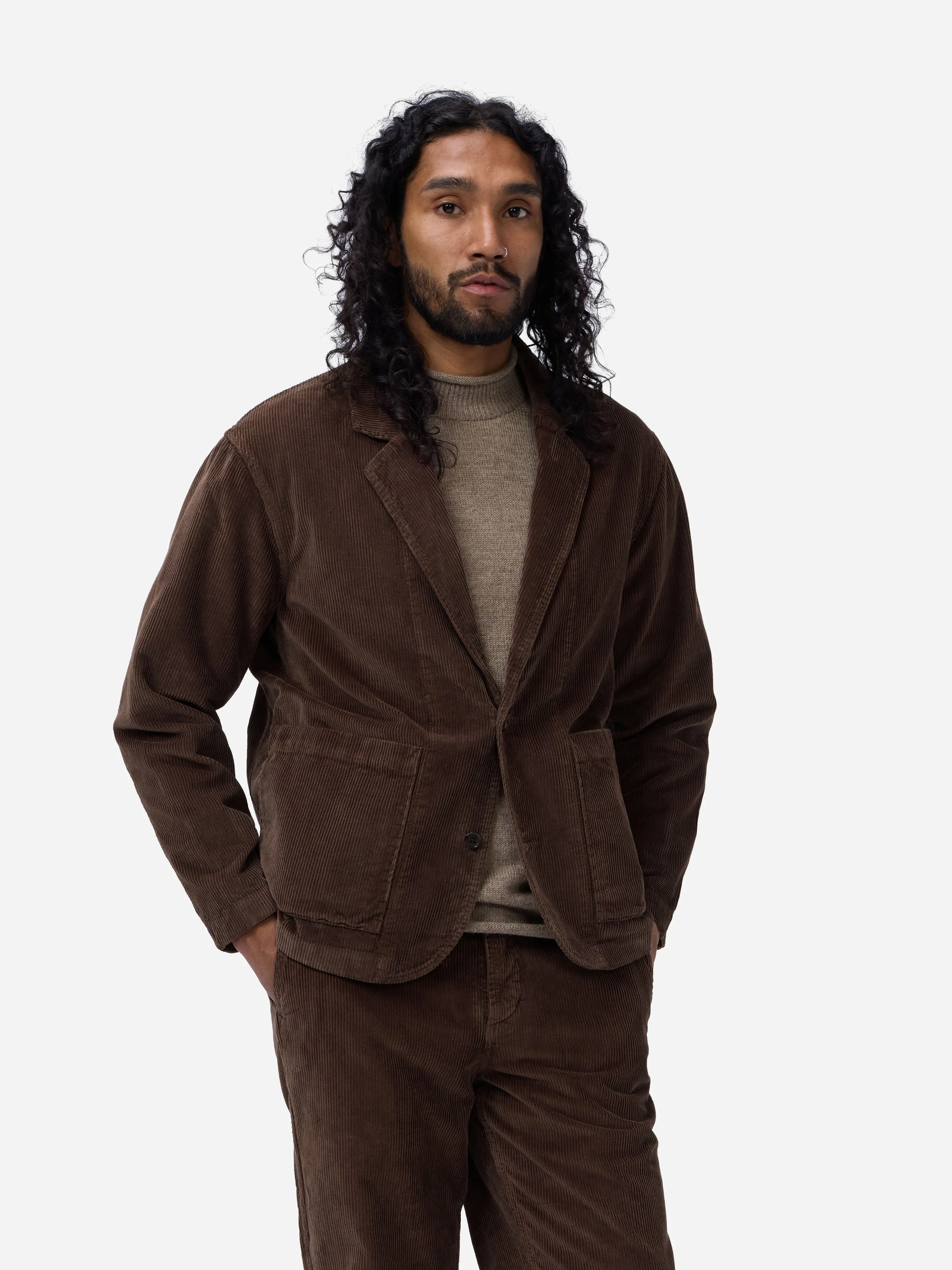 Work Blazer ~ Brown Corduroy sold by 3sixteen