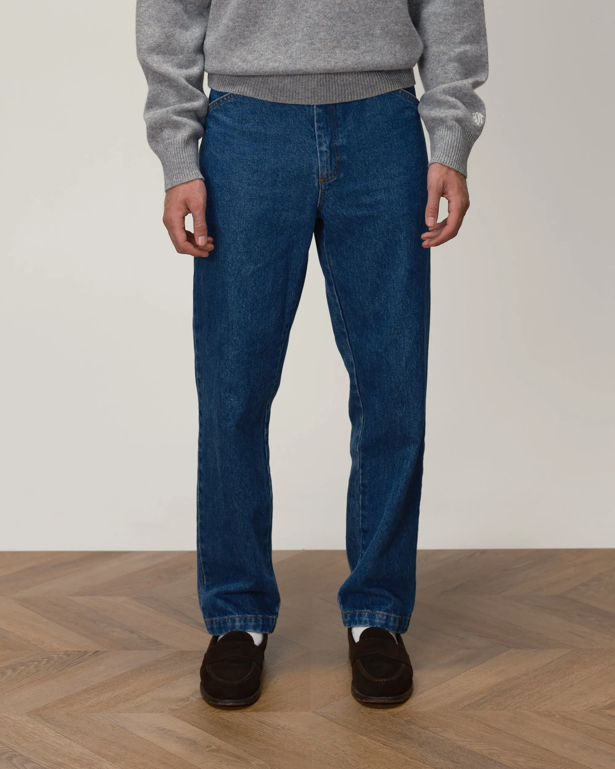 Relaxed Straight Four Pocket Denim sold by Every Other Thursday product image thumbnail 2