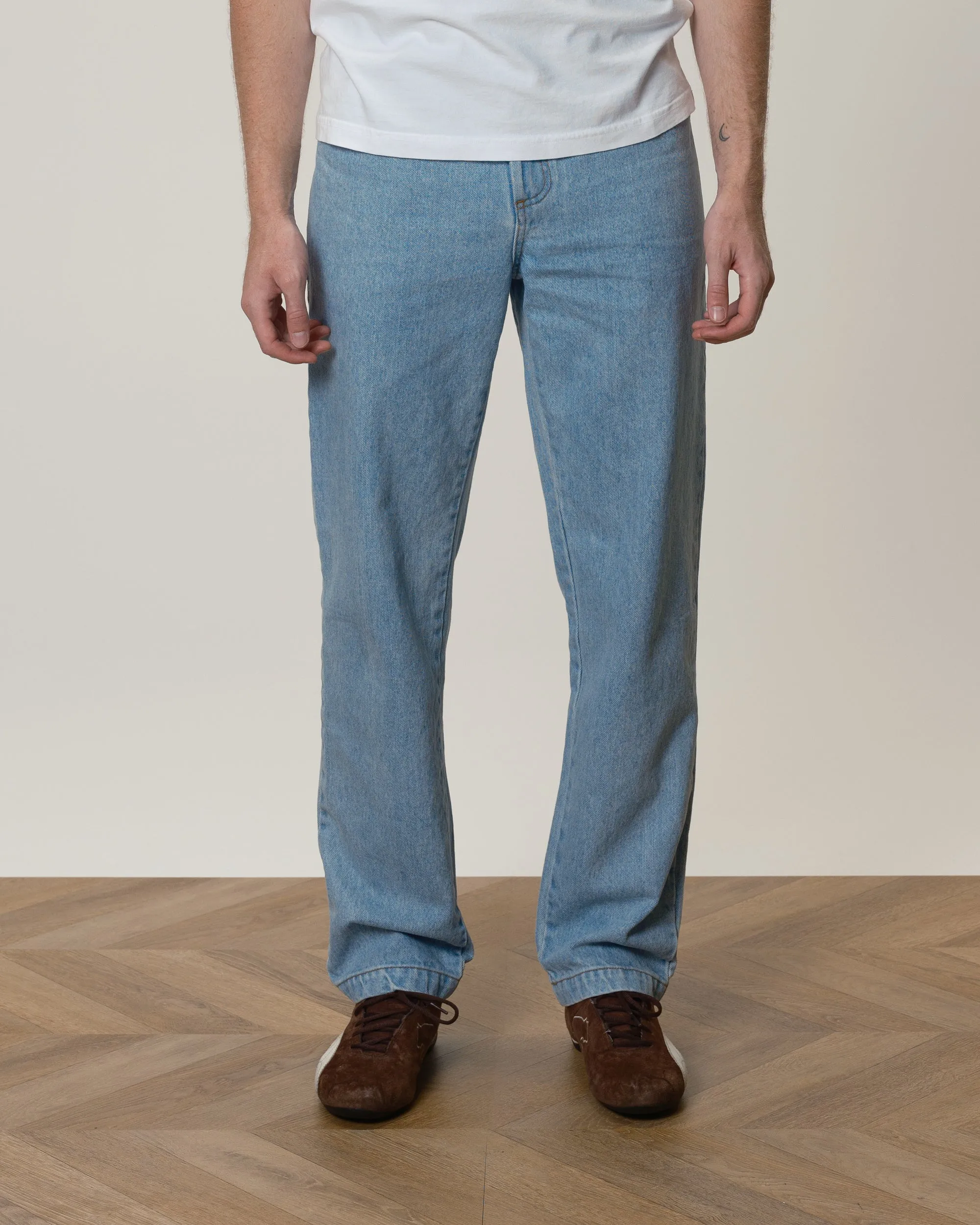 Relaxed Straight Four Pocket Denim sold by Every Other Thursday product image thumbnail 5