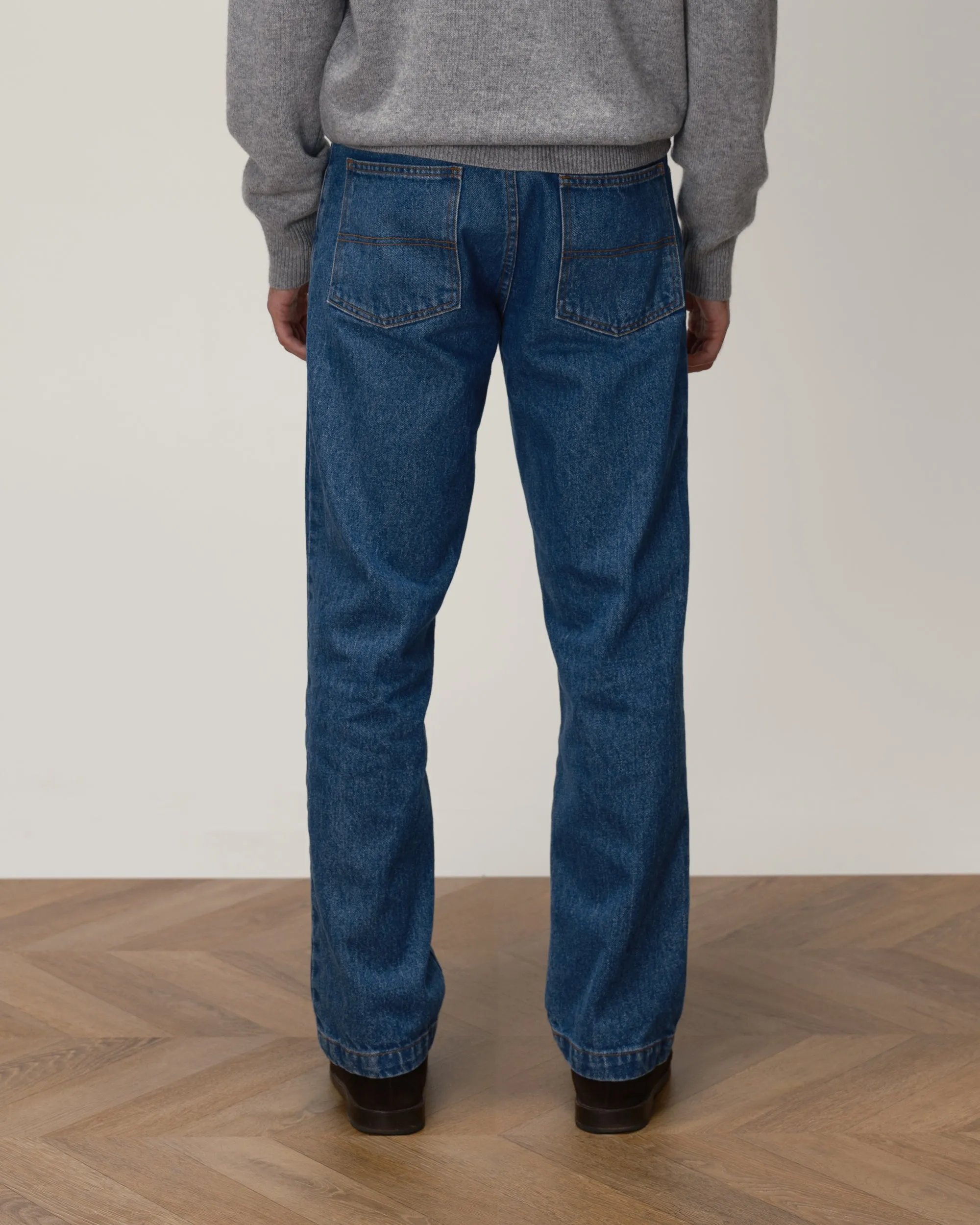 Relaxed Straight Four Pocket Denim sold by Every Other Thursday product image thumbnail 4