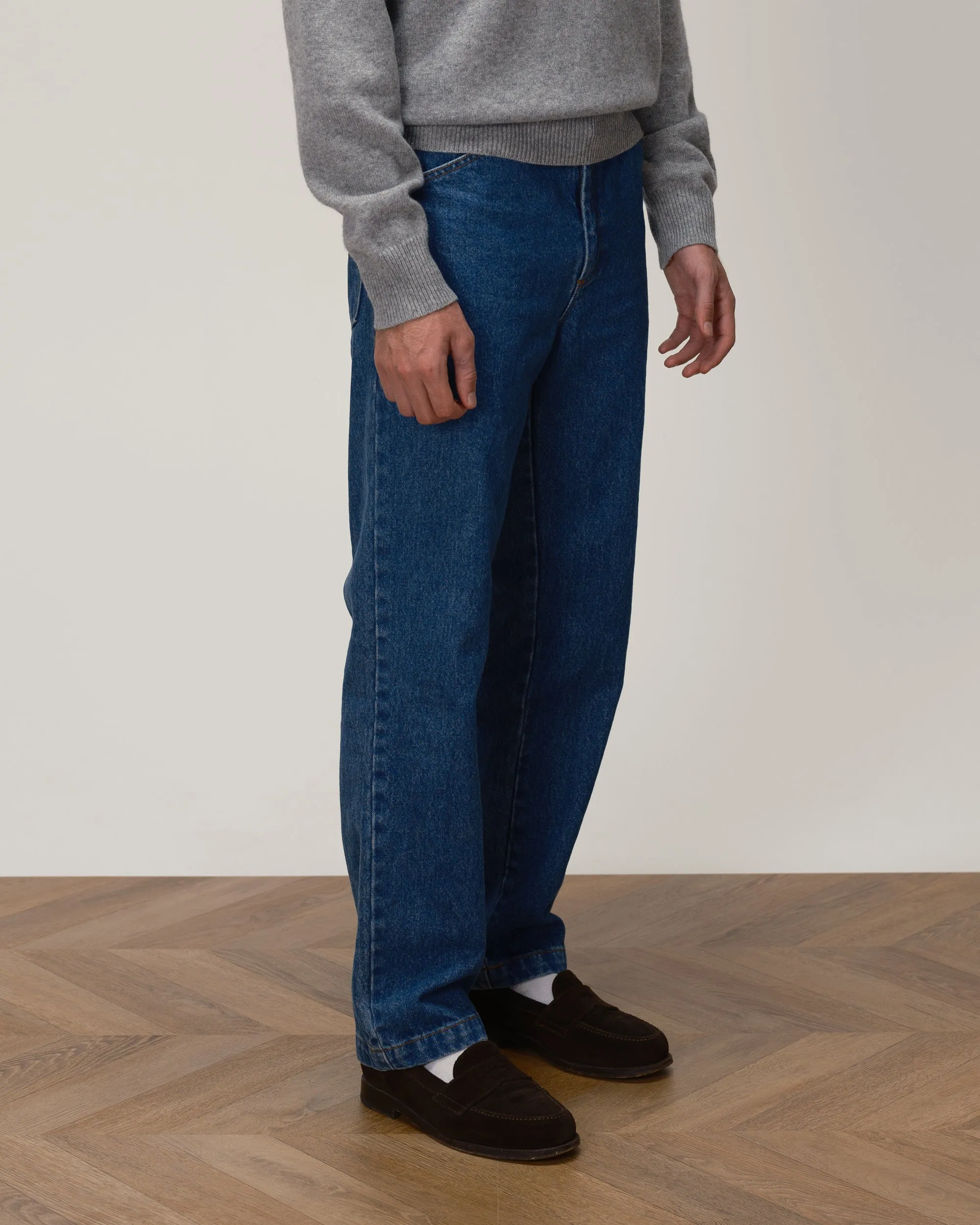 Relaxed Straight Four Pocket Denim sold by Every Other Thursday product image thumbnail 3