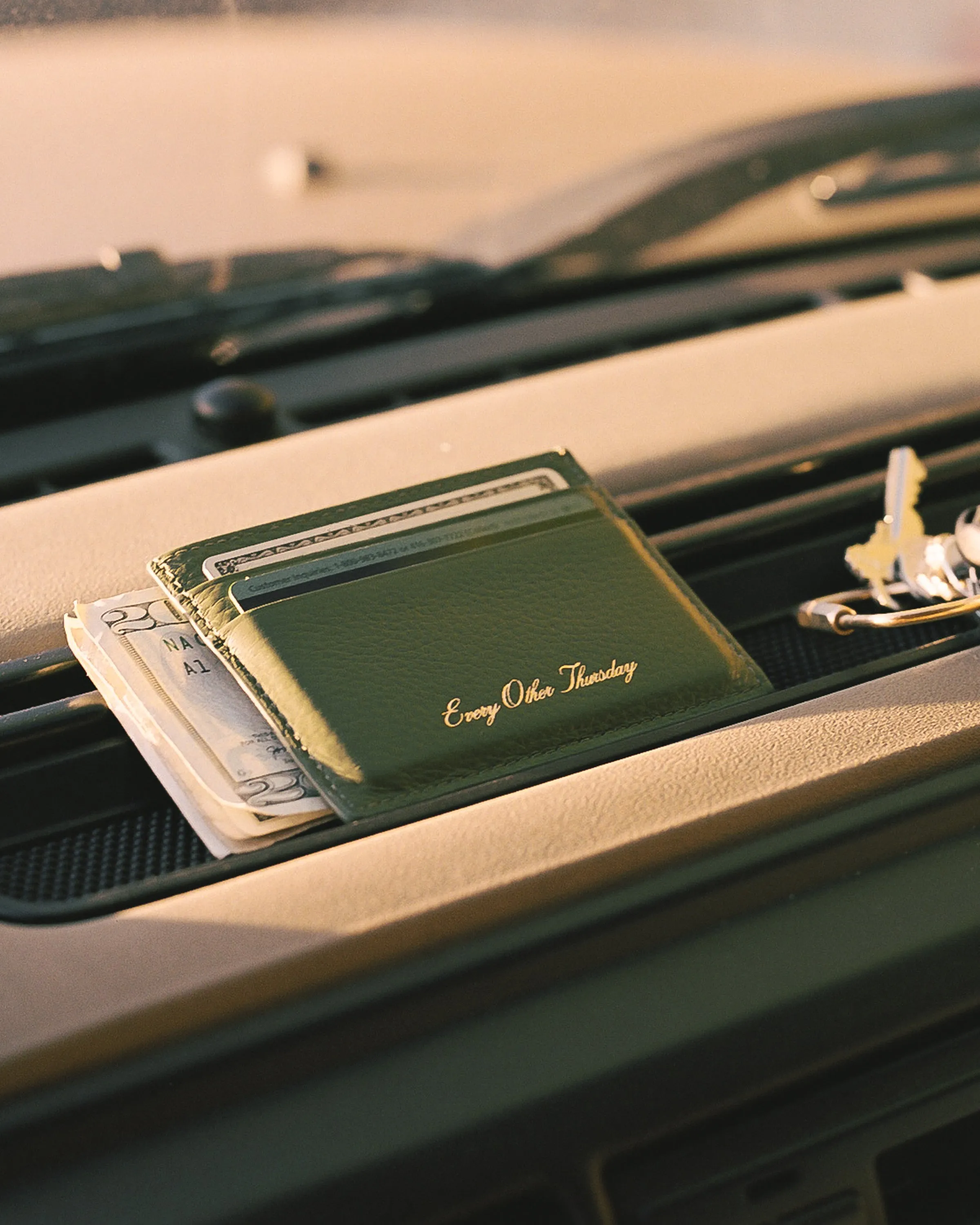 Leather Card Holder sold by Every Other Thursday product image thumbnail 3