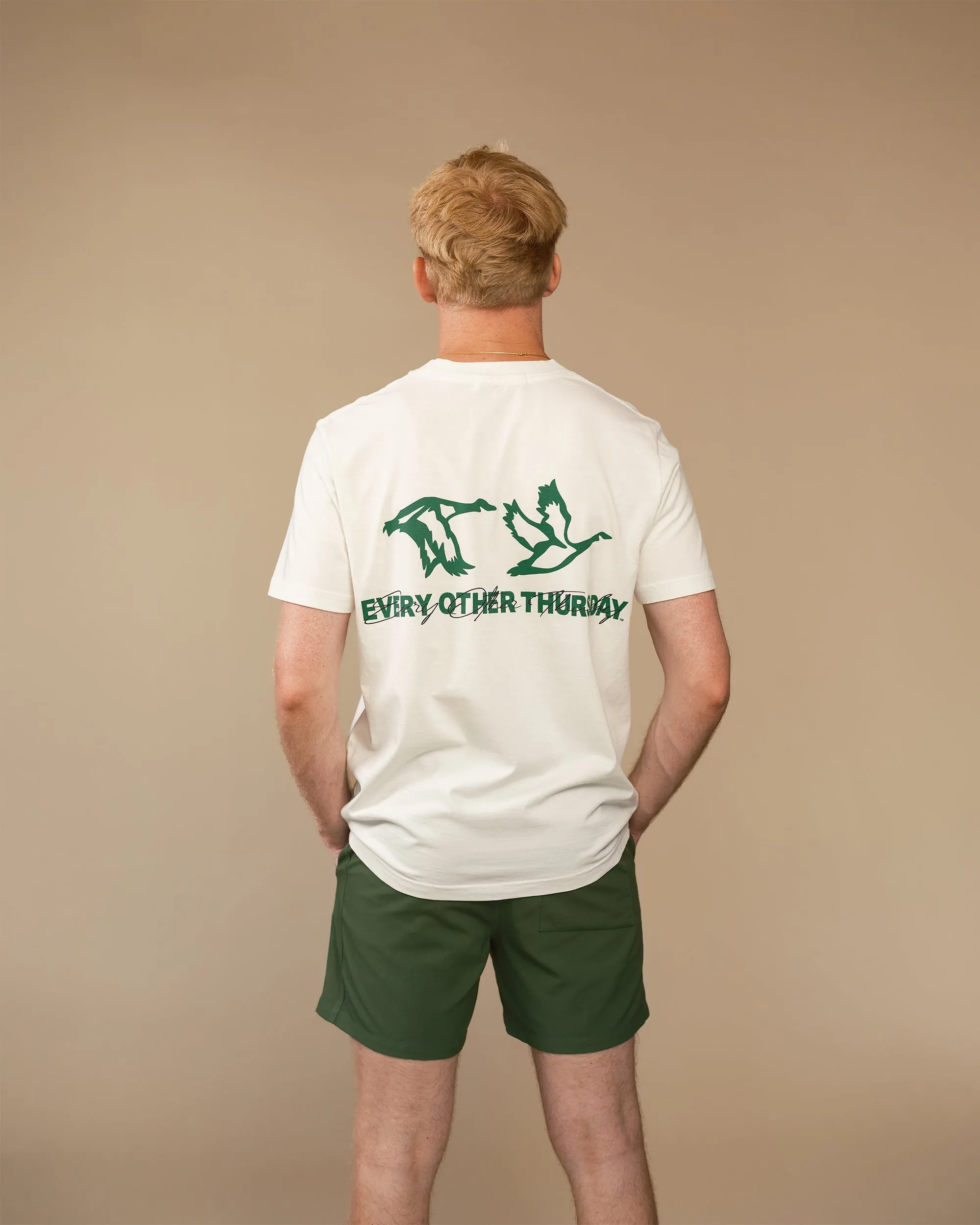 Garment Dyed Geese Logo T-Shirt sold by Every Other Thursday product image thumbnail 5