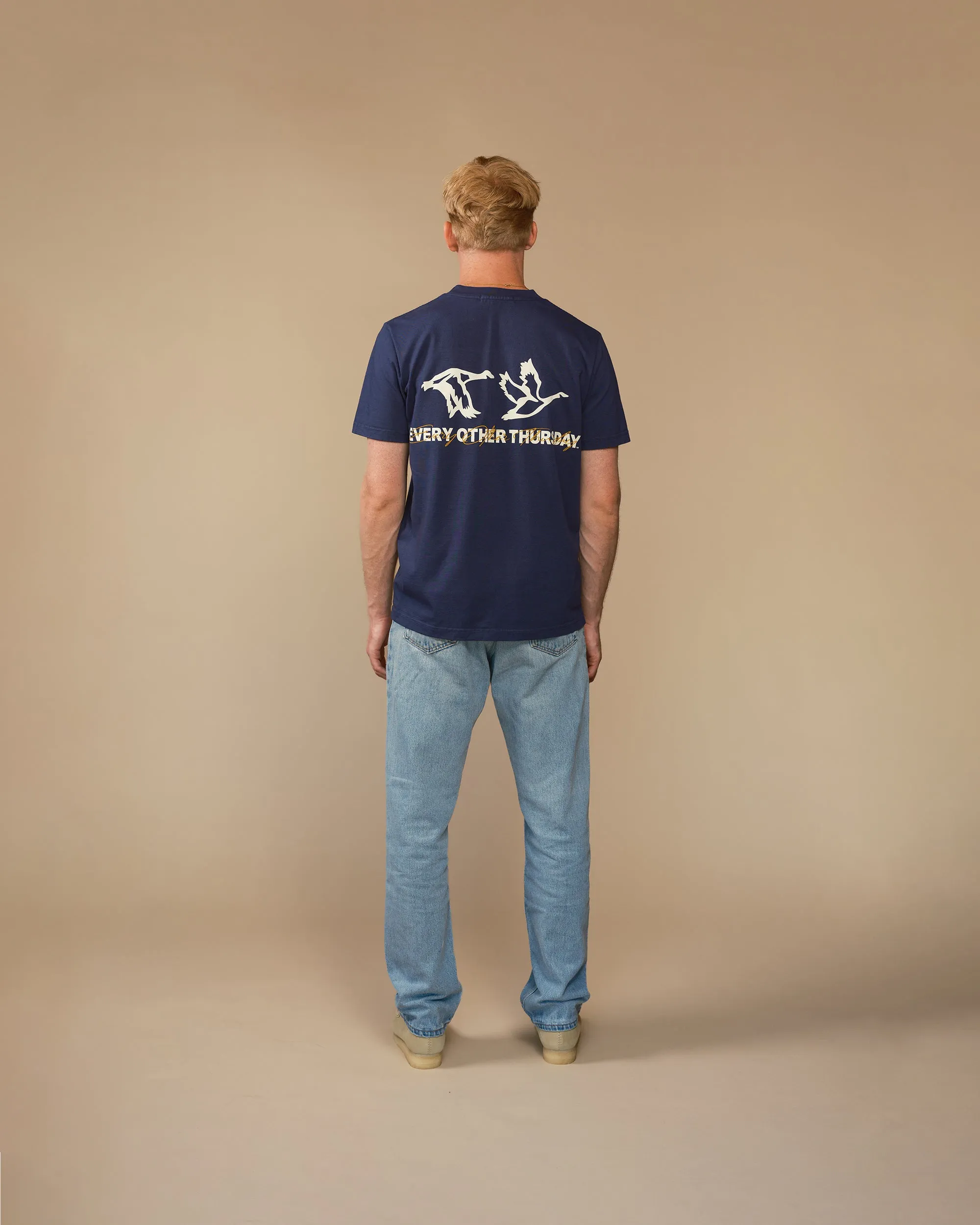 Garment Dyed Geese Logo T-Shirt sold by Every Other Thursday product image thumbnail 3