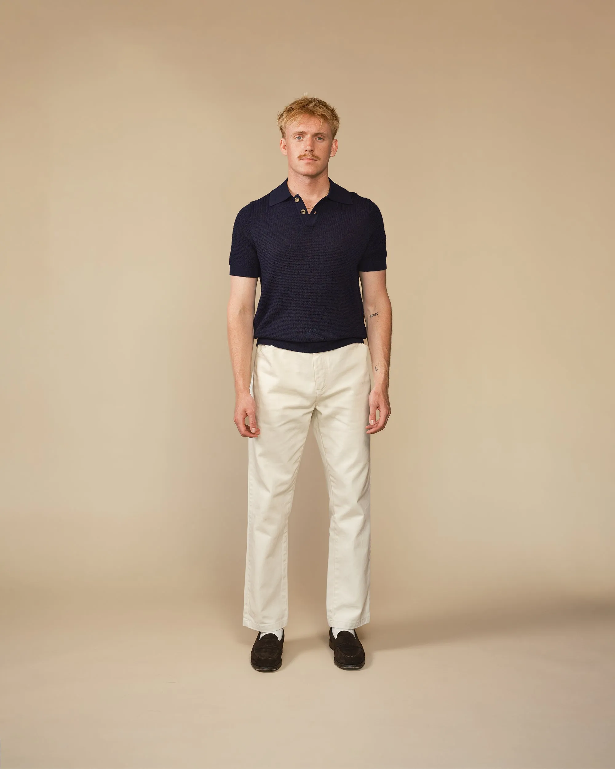 Crochet Knit Polo sold by Every Other Thursday product image thumbnail 2