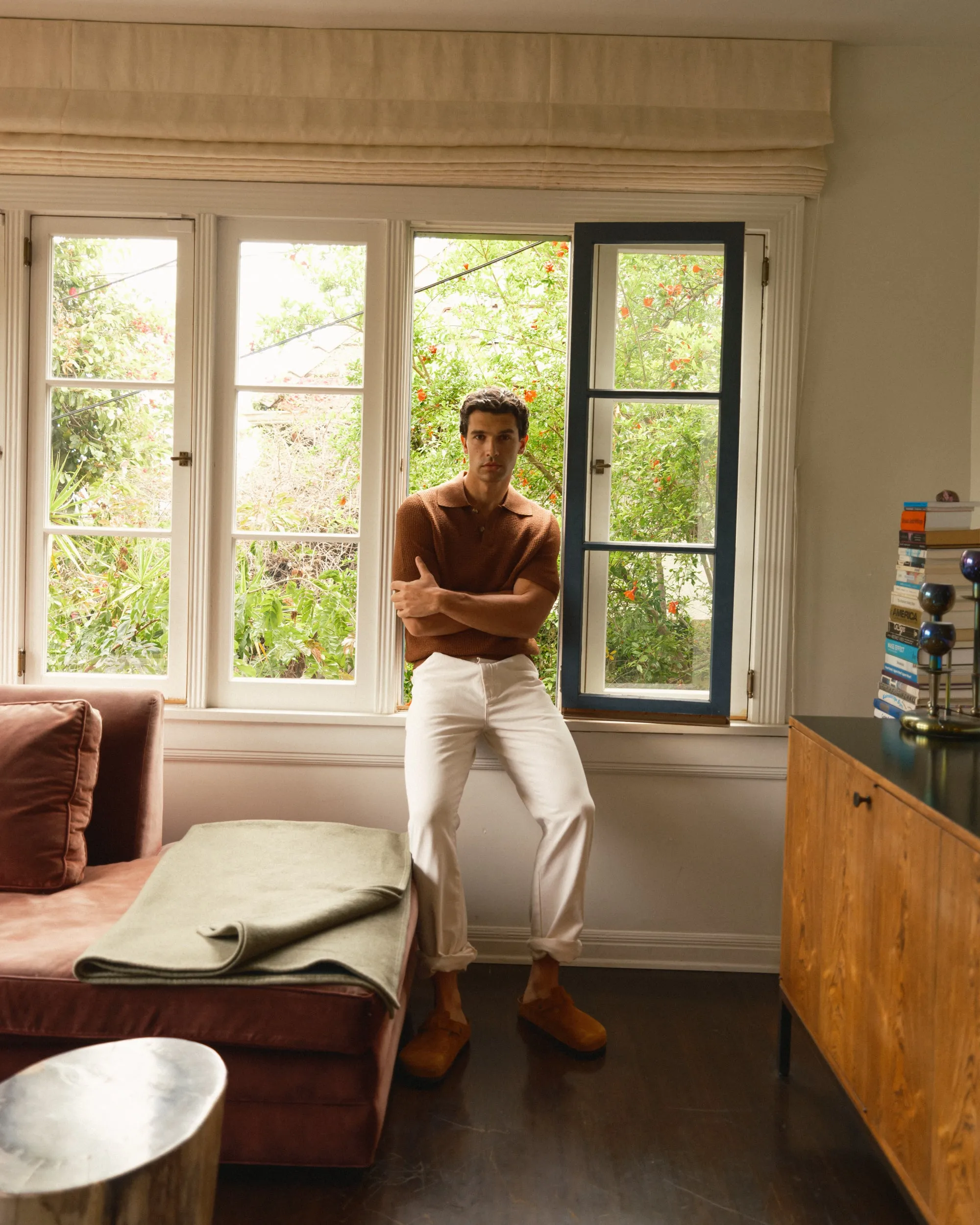 Crochet Knit Polo sold by Every Other Thursday product image thumbnail 3