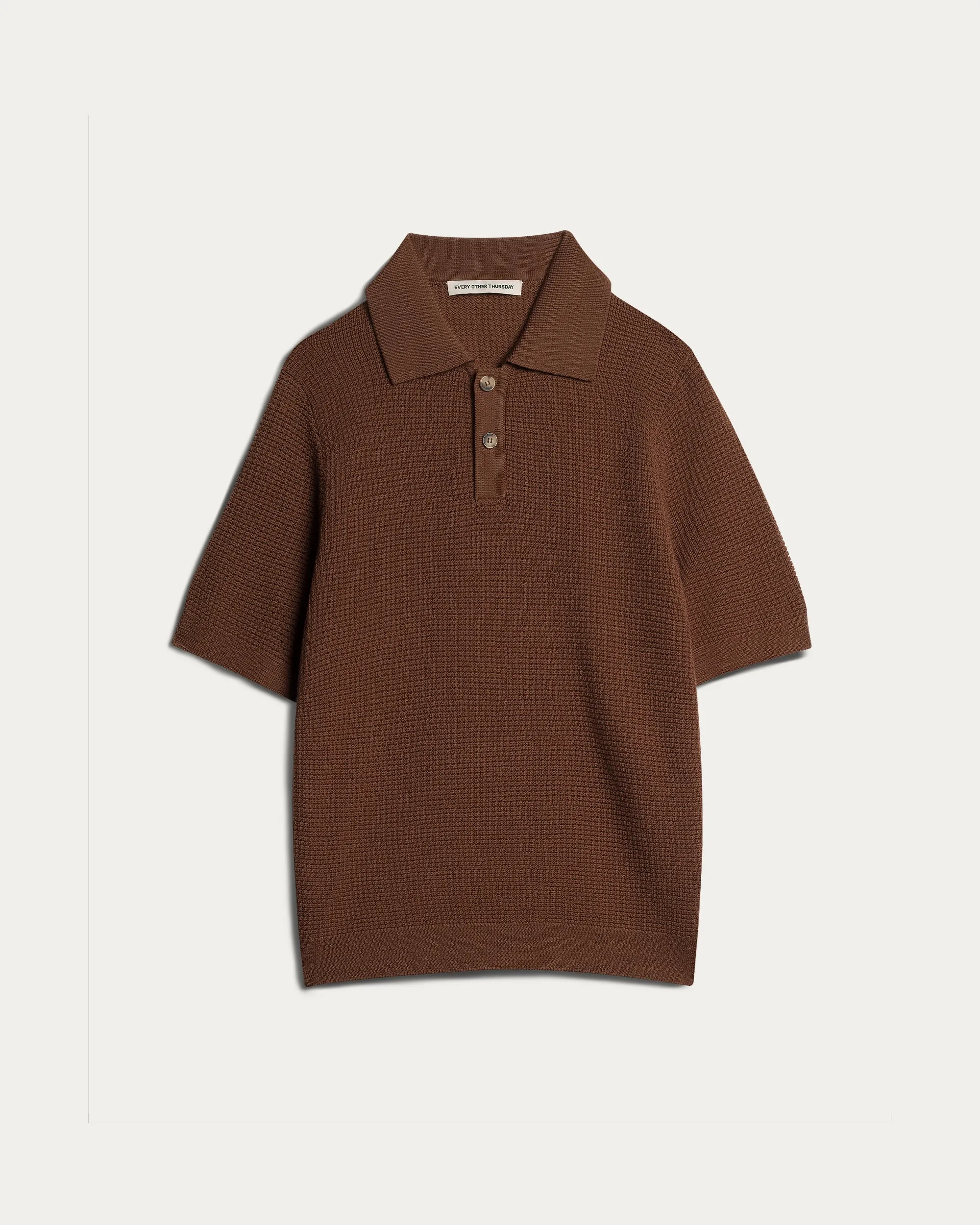 Crochet Knit Polo sold by Every Other Thursday