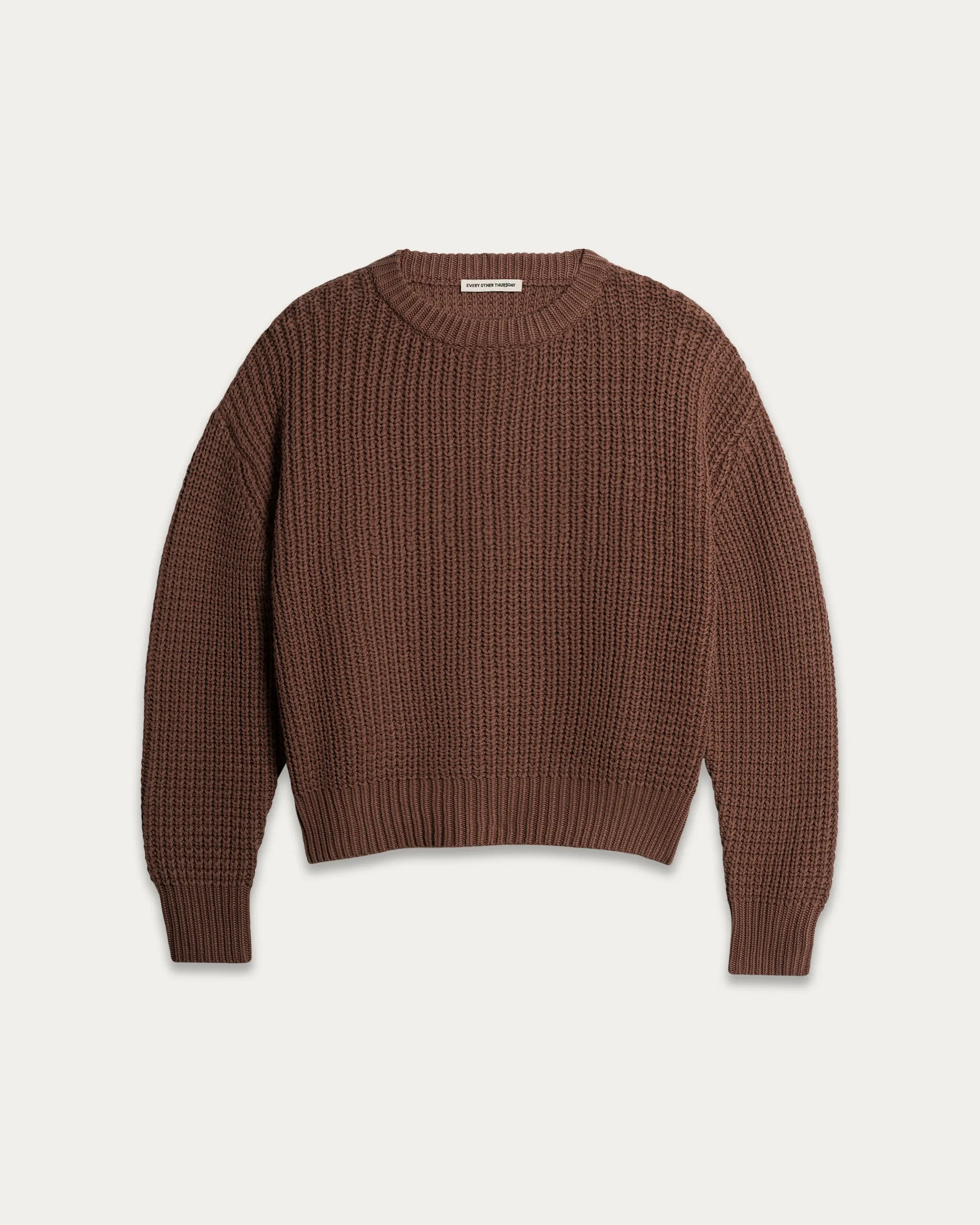 Cotton Fisherman Knit Sweater sold by Every Other Thursday