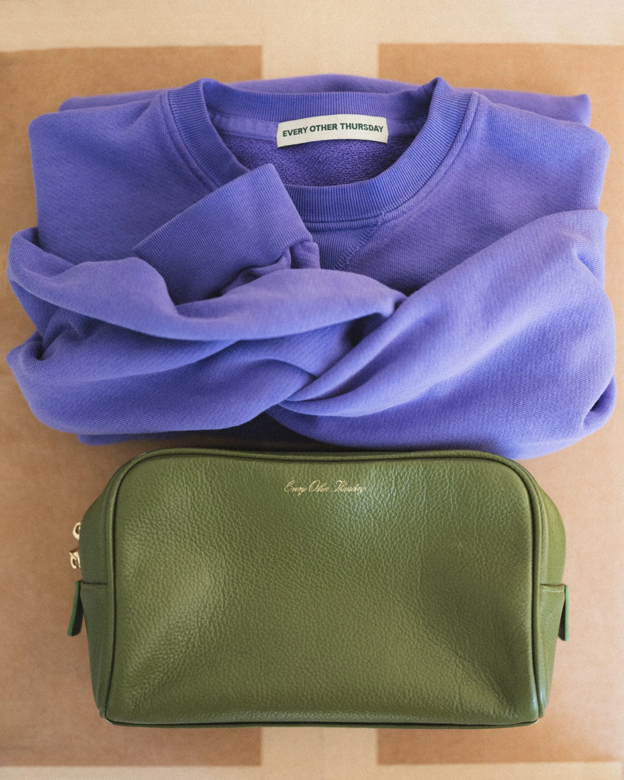 Leather Dopp Kit sold by Every Other Thursday product image thumbnail 5