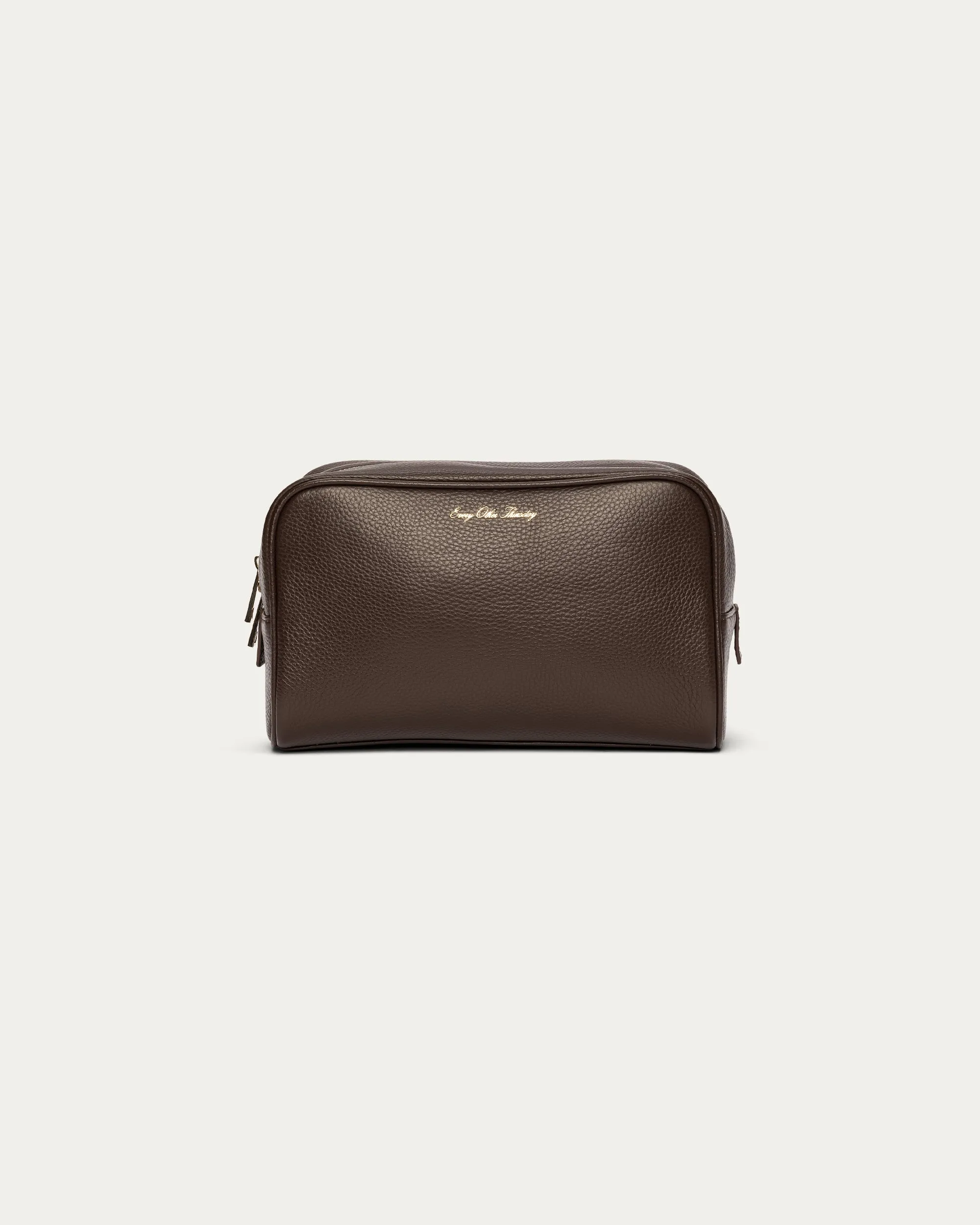 Leather Dopp Kit sold by Every Other Thursday product image thumbnail 3