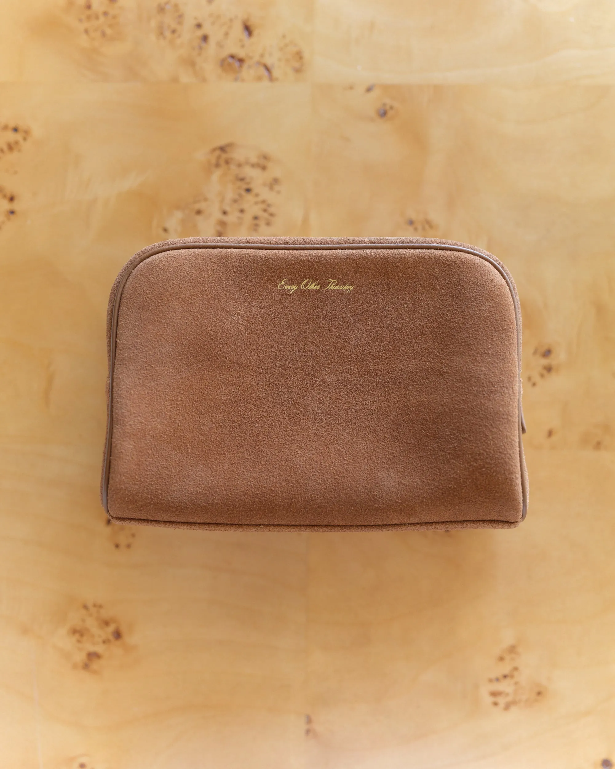 Suede Dopp Kit sold by Every Other Thursday product image thumbnail 4