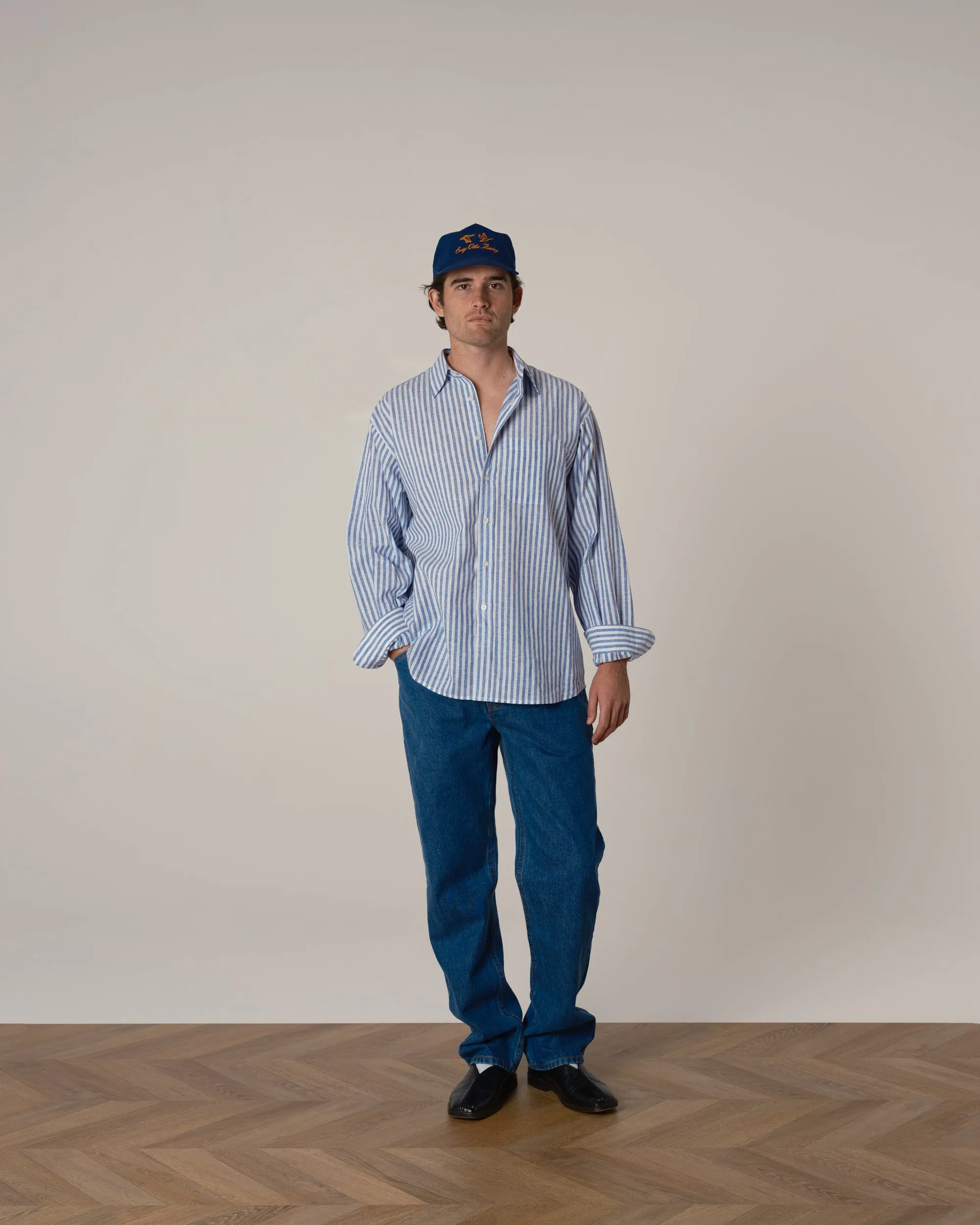 Linen Relaxed Dress Shirt sold by Every Other Thursday product image thumbnail 2