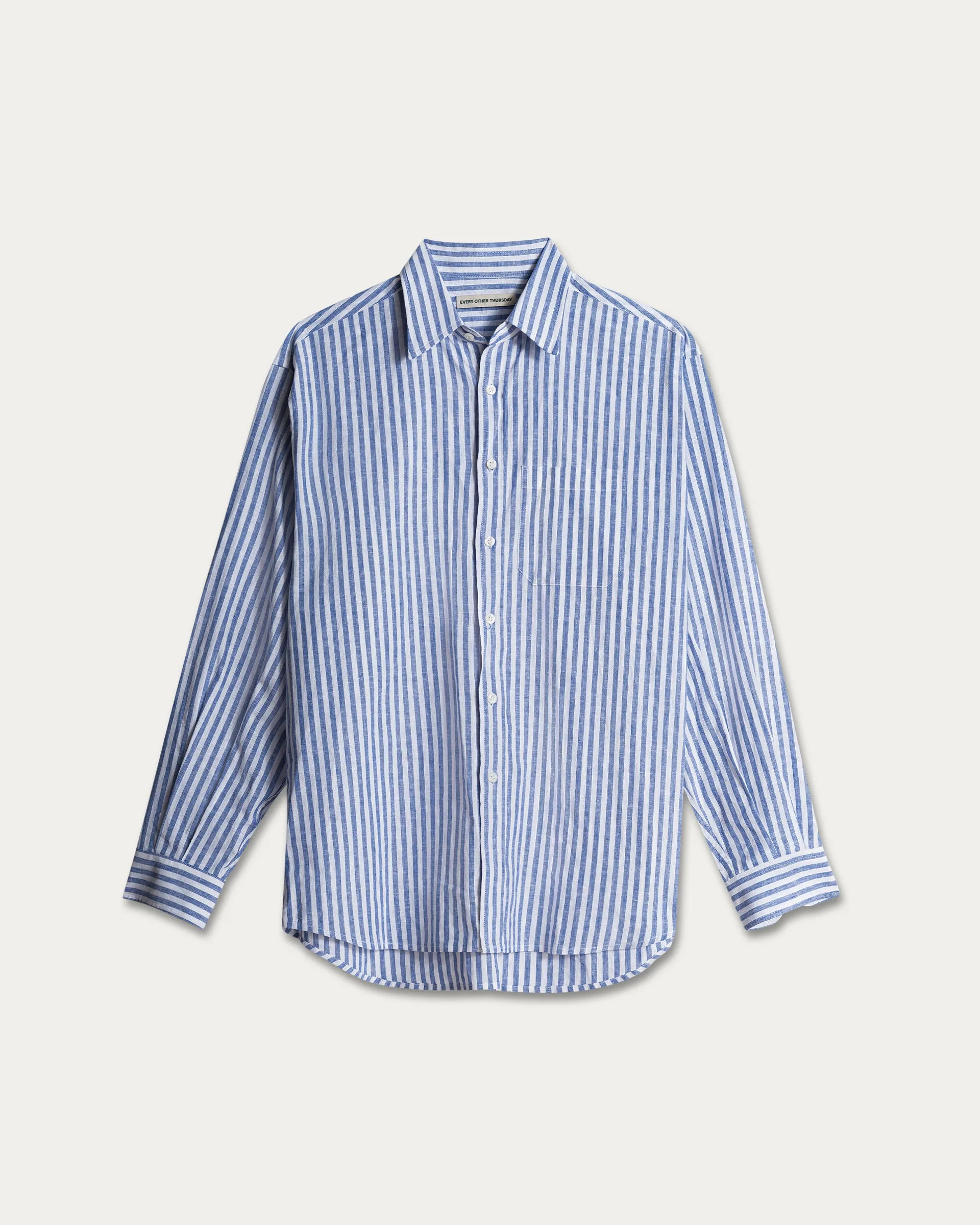 Linen Relaxed Dress Shirt sold by Every Other Thursday