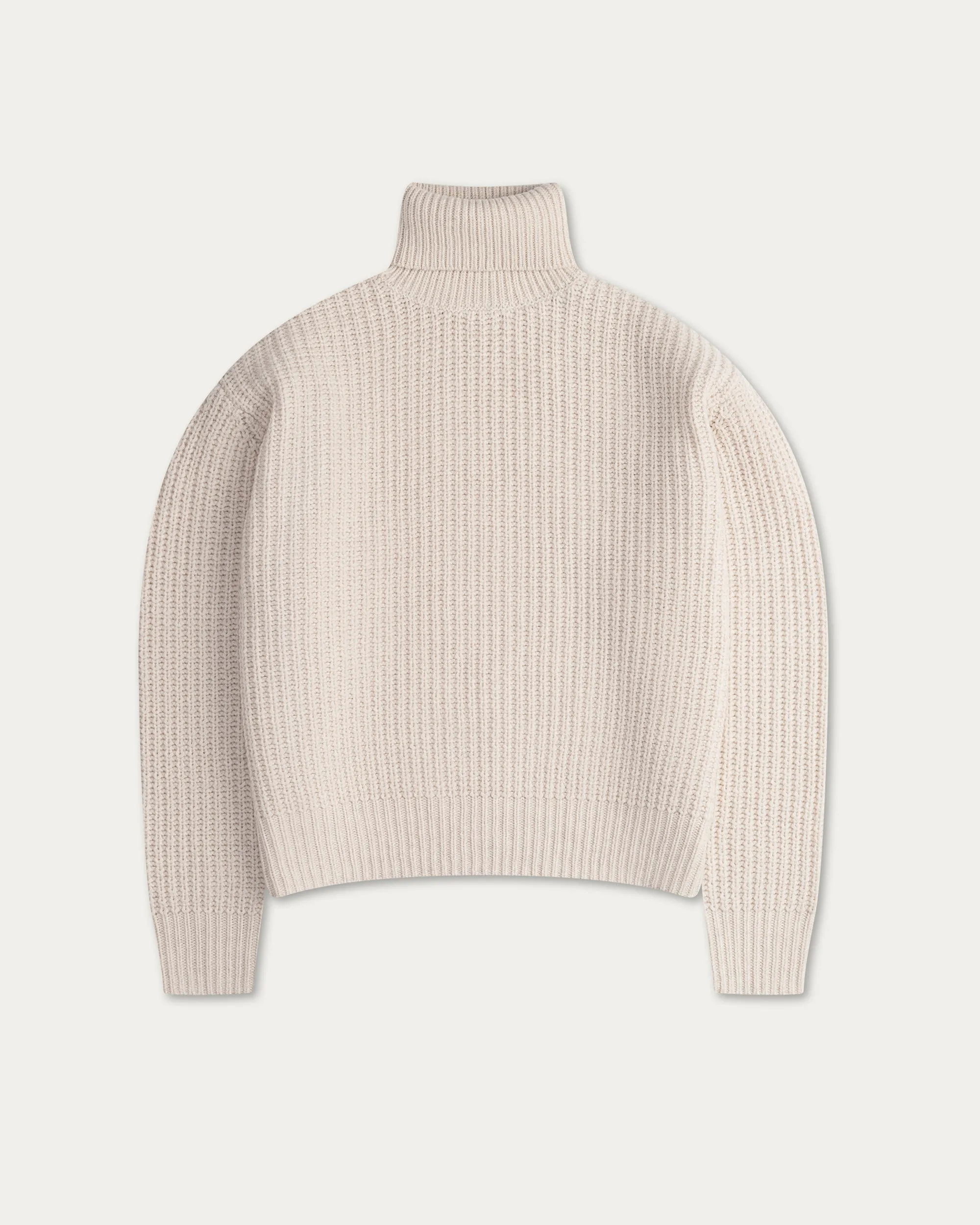 Wool Fisherman Knit Turtleneck sold by Every Other Thursday product image thumbnail 3