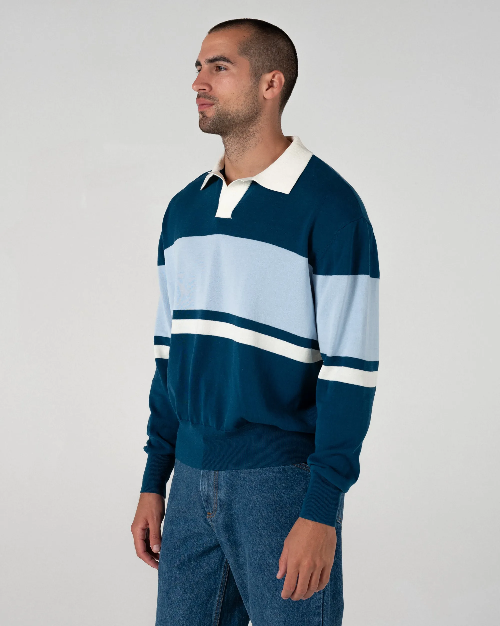 Knitted Rugby Shirt sold by Every Other Thursday product image thumbnail 2